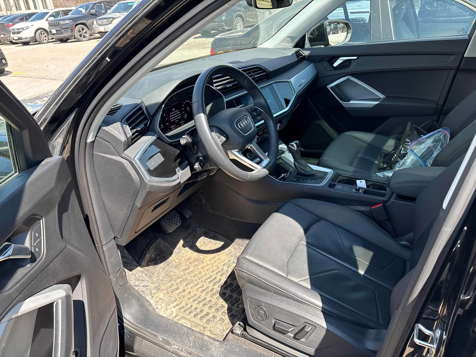 Interior driver side