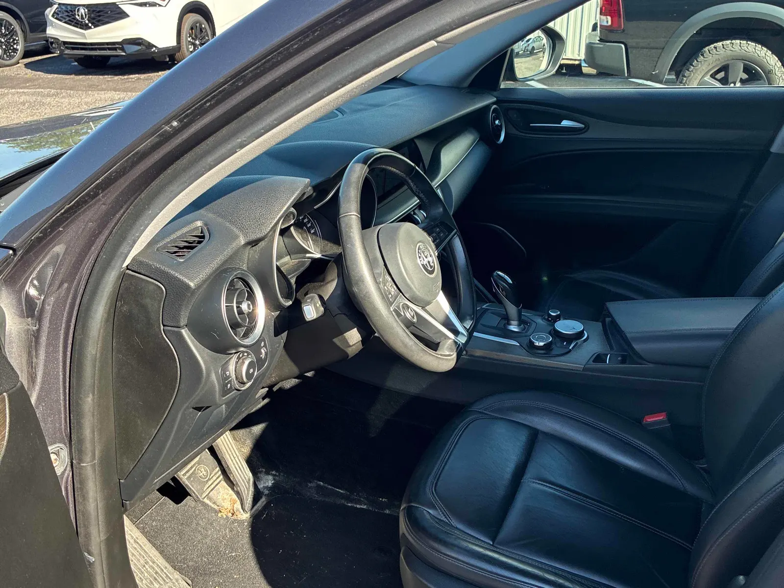 Interior driver side