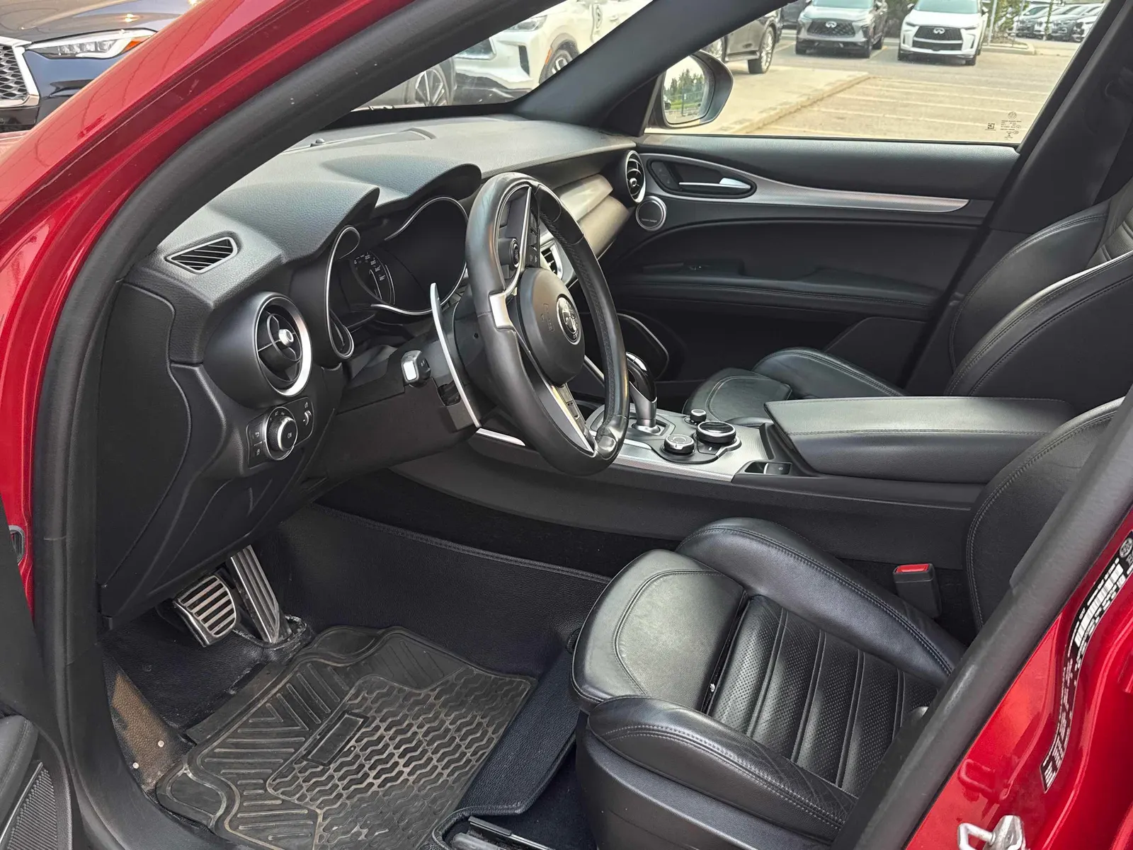 Interior driver side