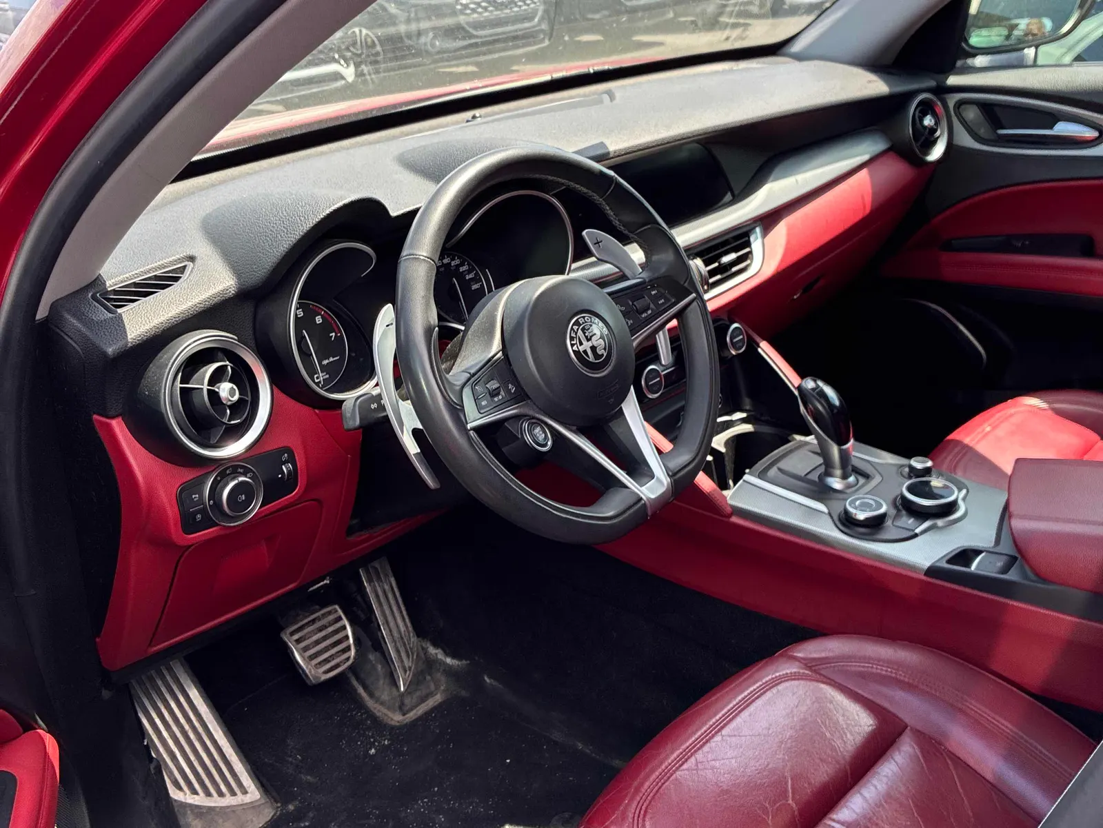 Interior driver side