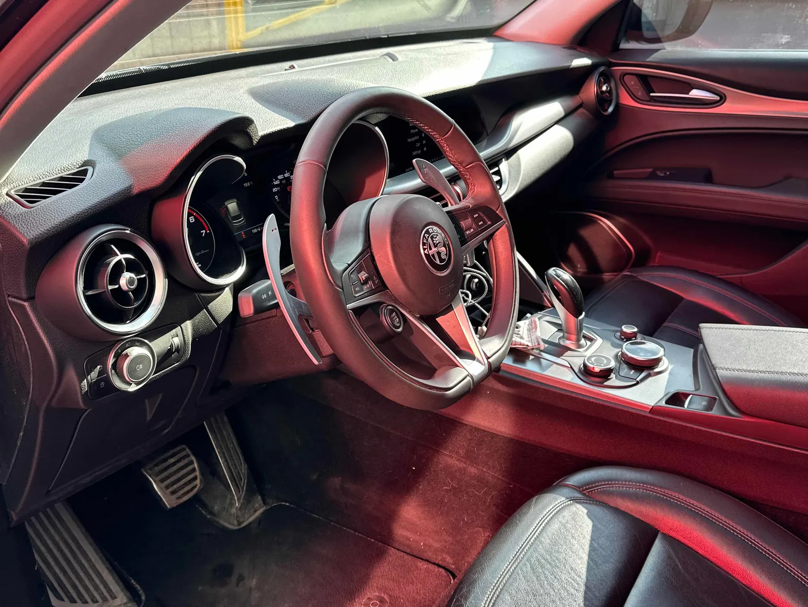 Interior driver side