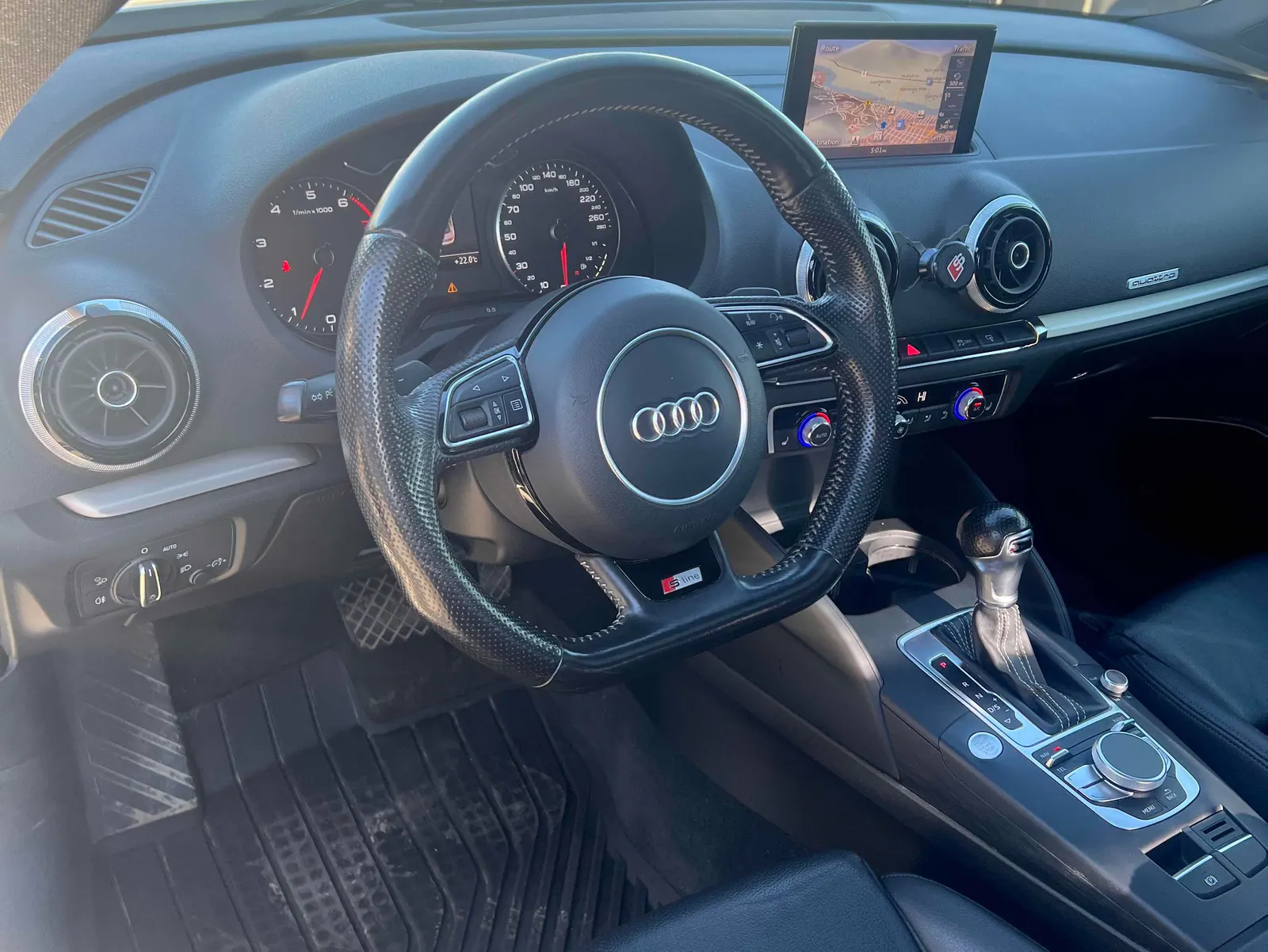 Interior driver side