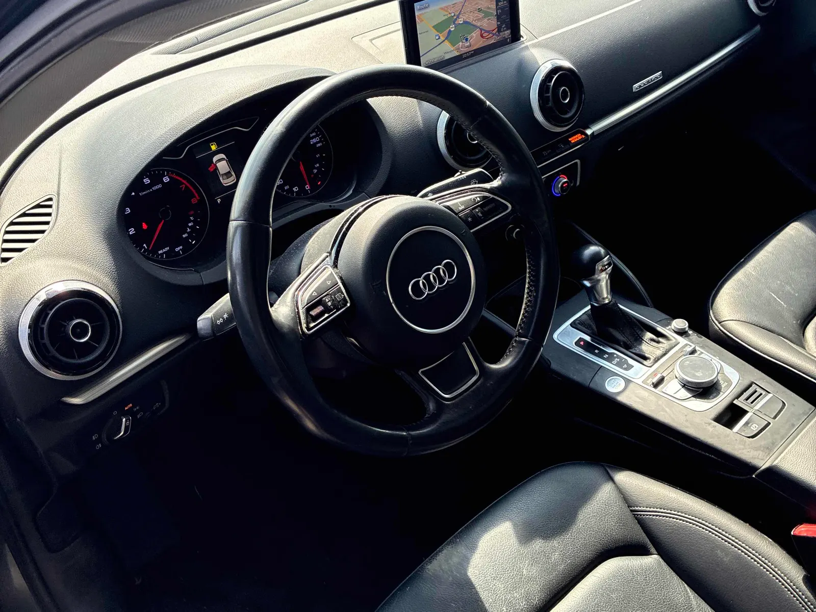 Interior driver side