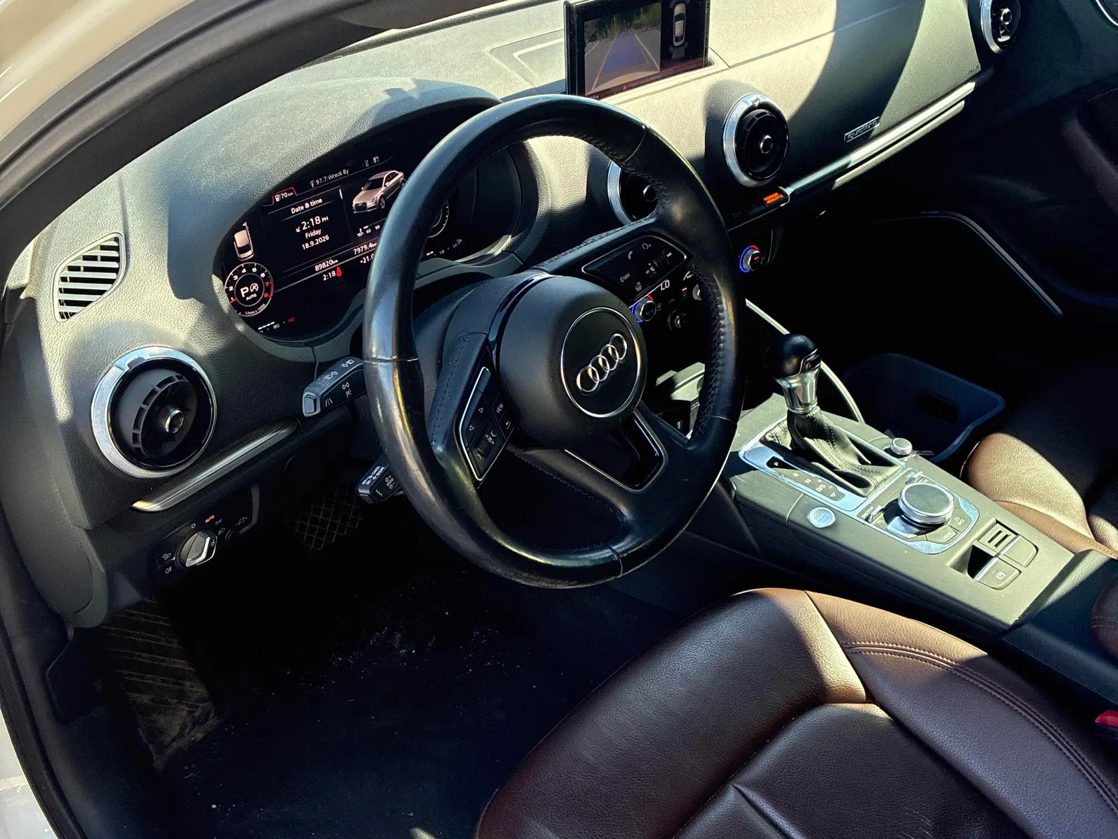 Interior driver side