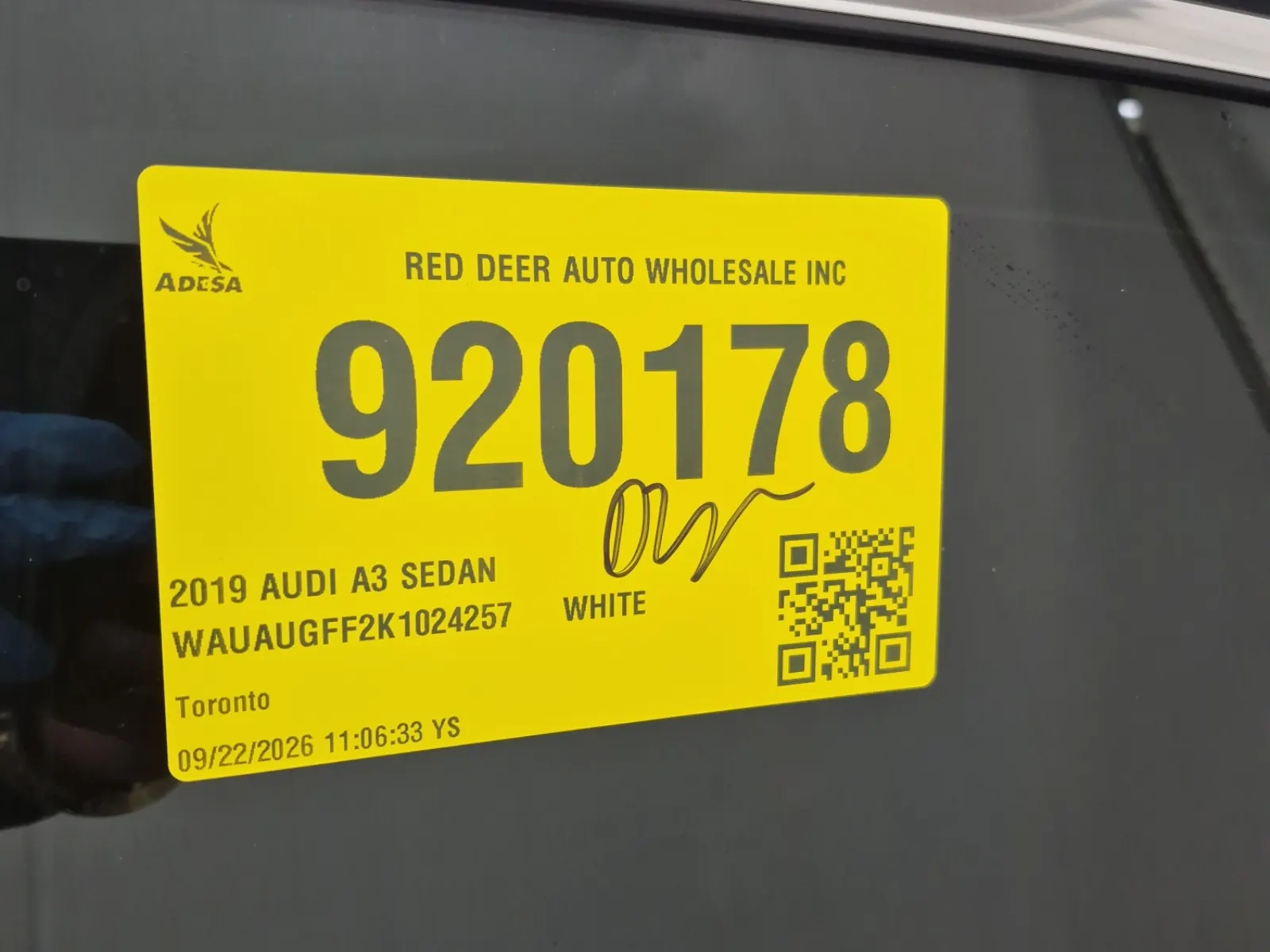 Inventory Label Photo