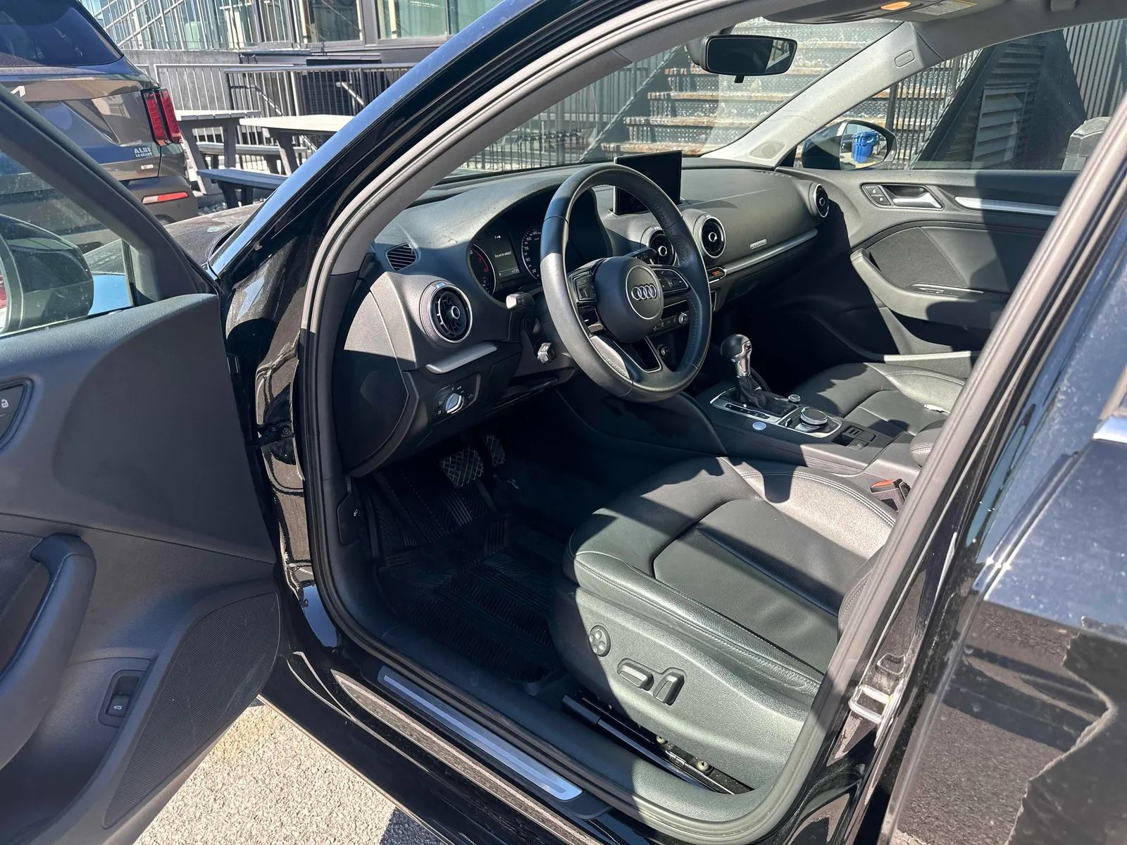 Interior driver side