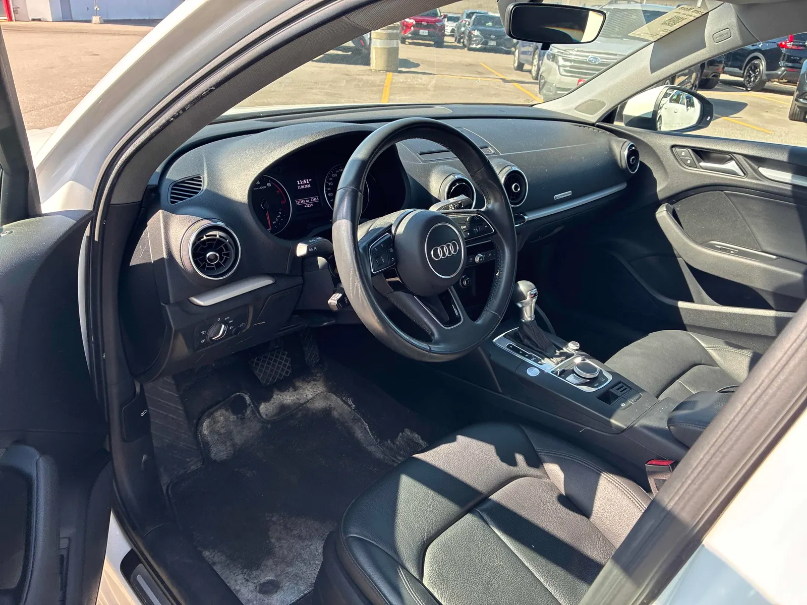Interior driver side
