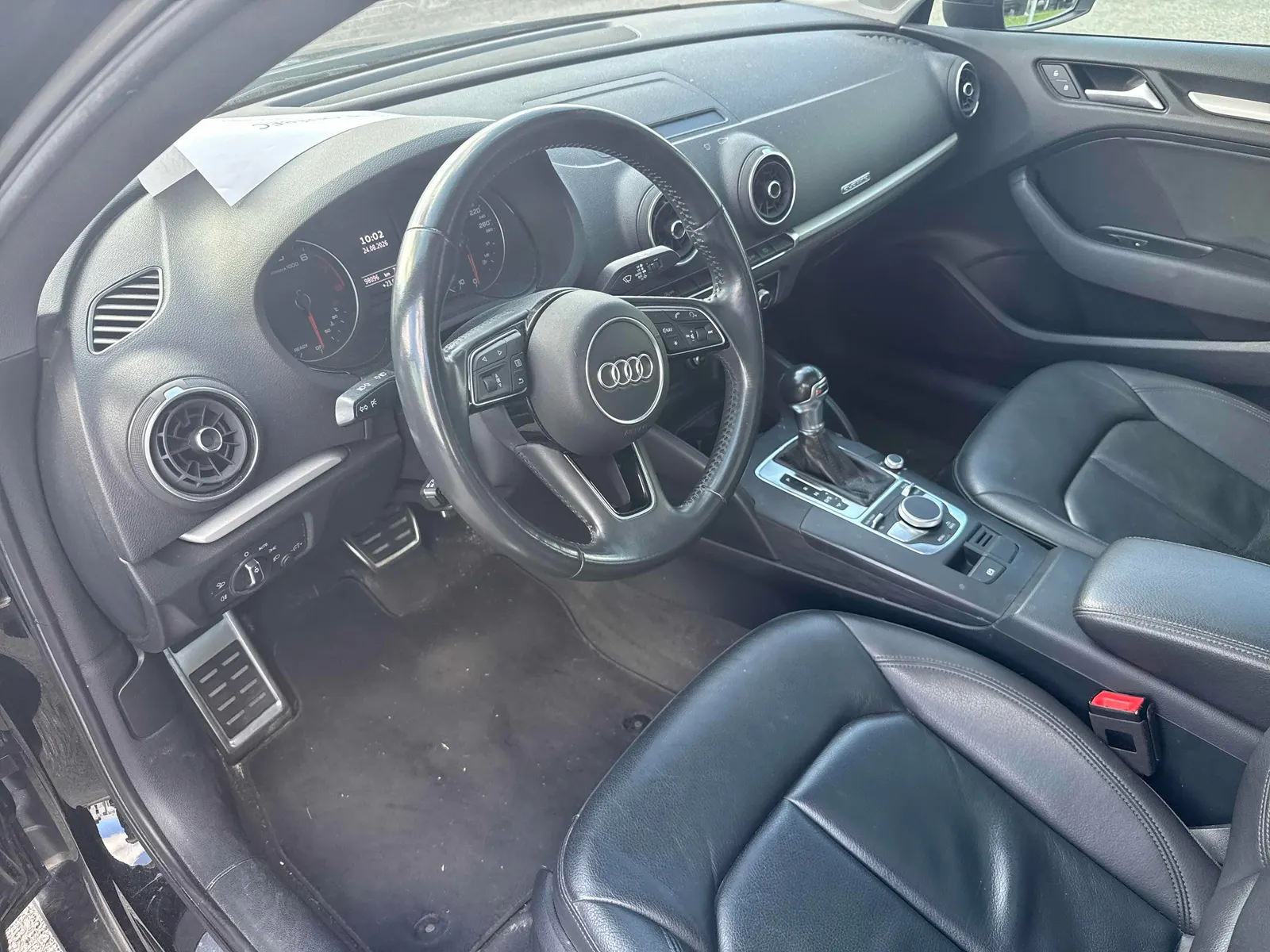 Interior driver side