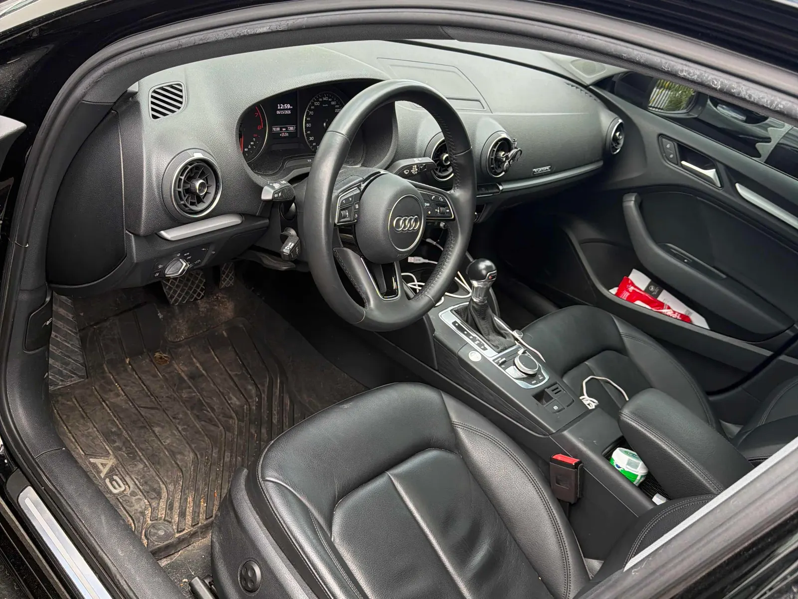 Interior driver side