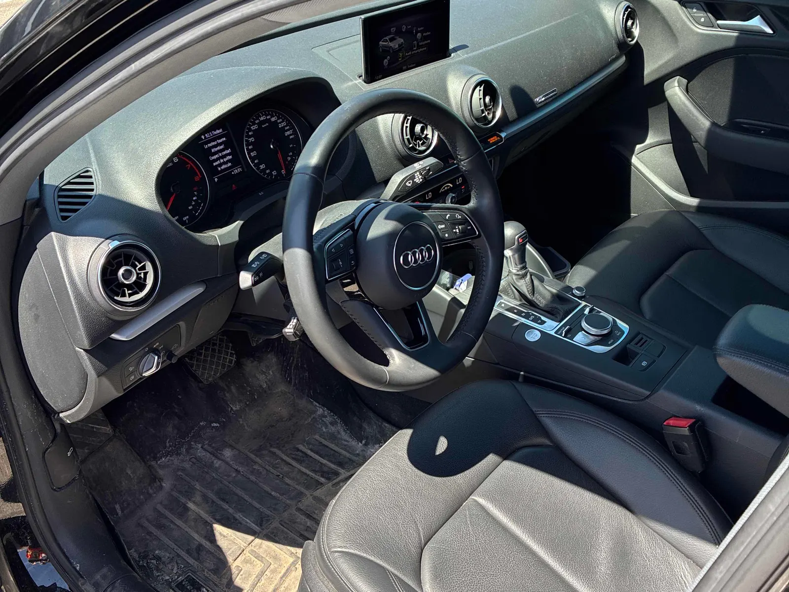 Interior driver side