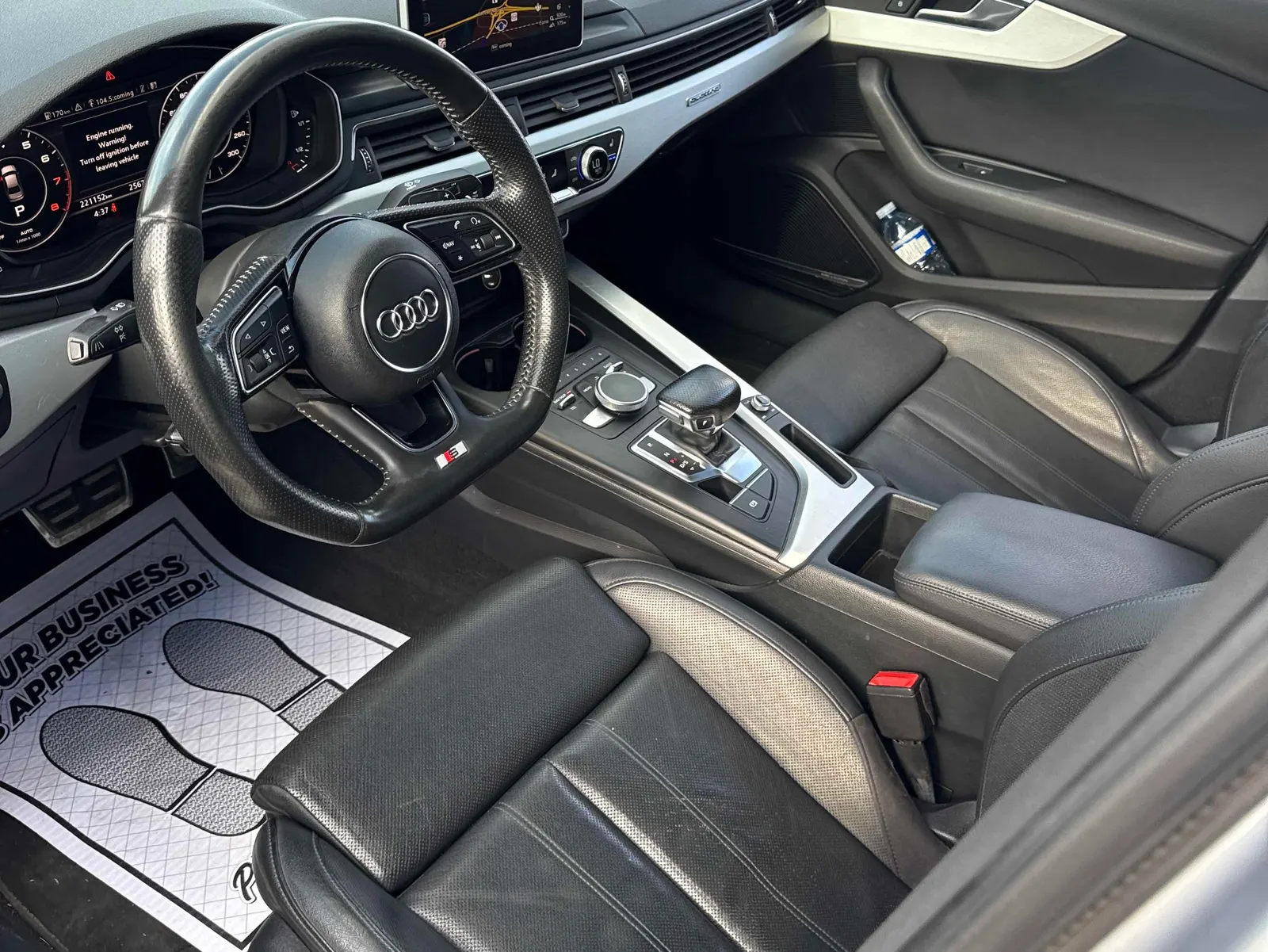 Interior driver side