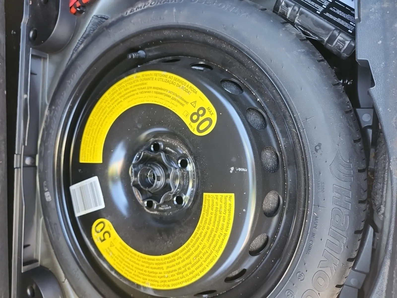Spare Tire & Wheel Photo