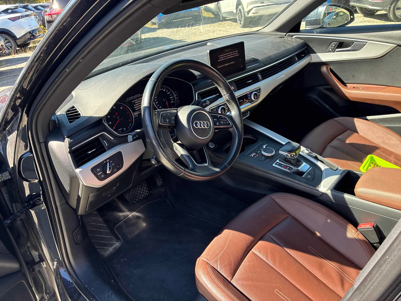 Interior driver side