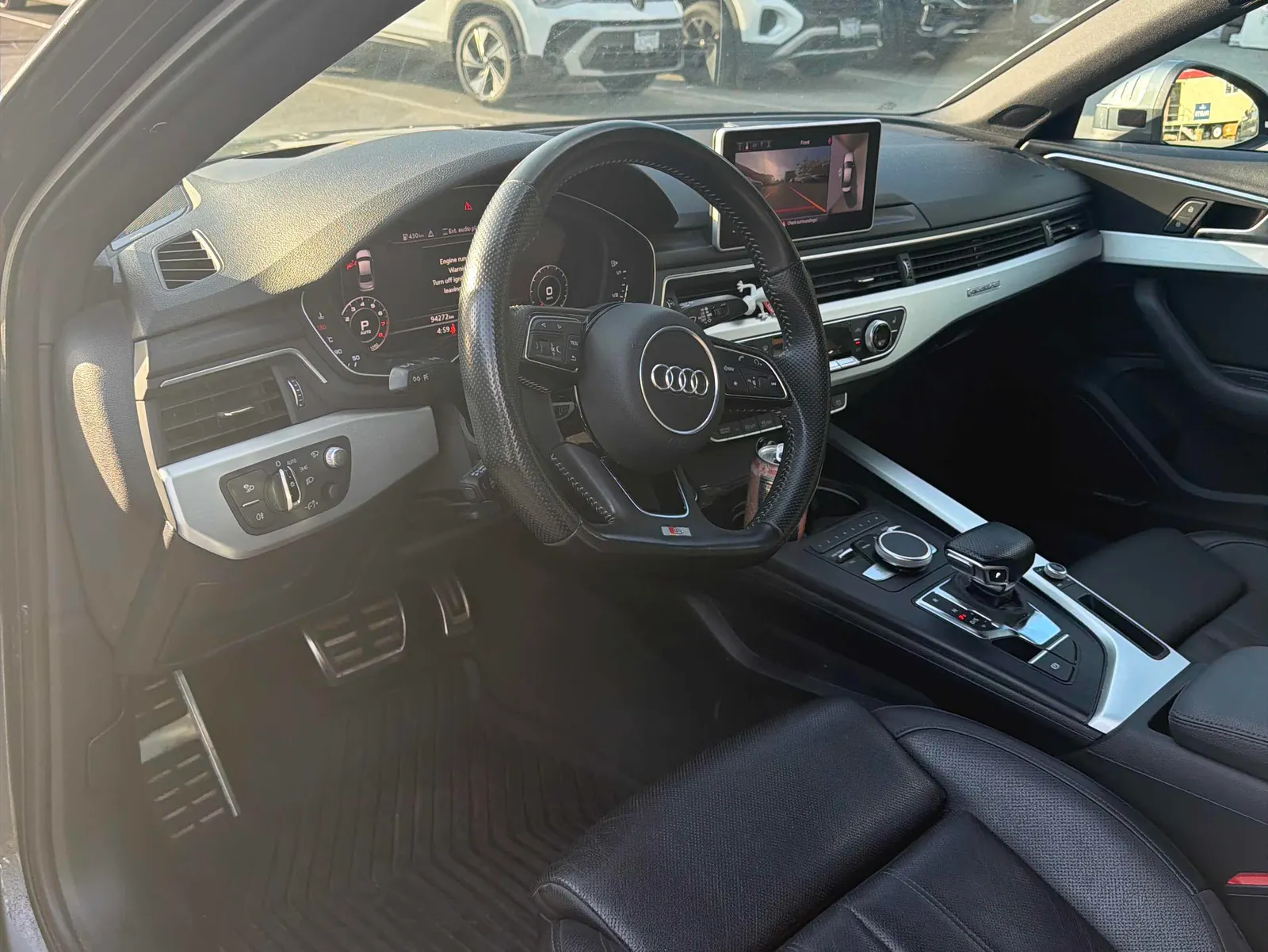 Interior driver side