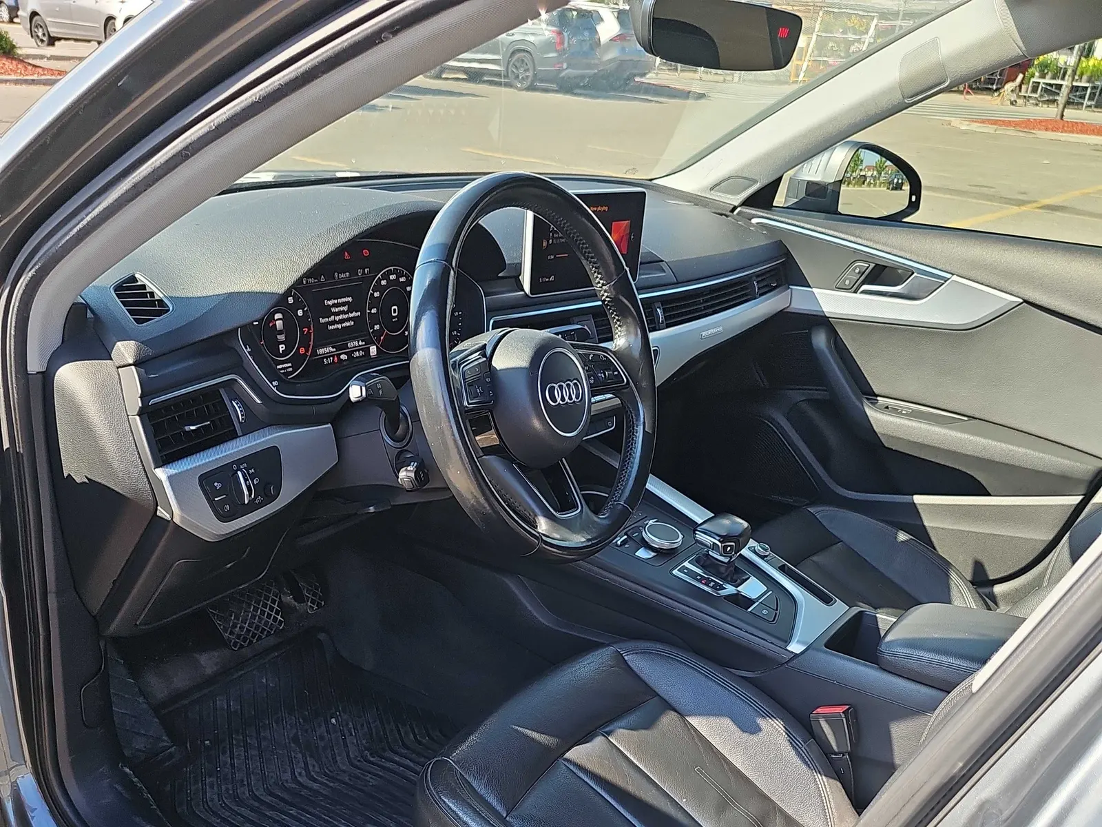Interior driver side
