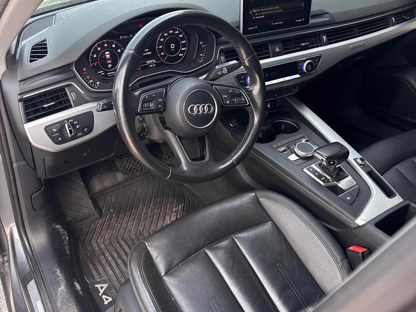 Interior driver side