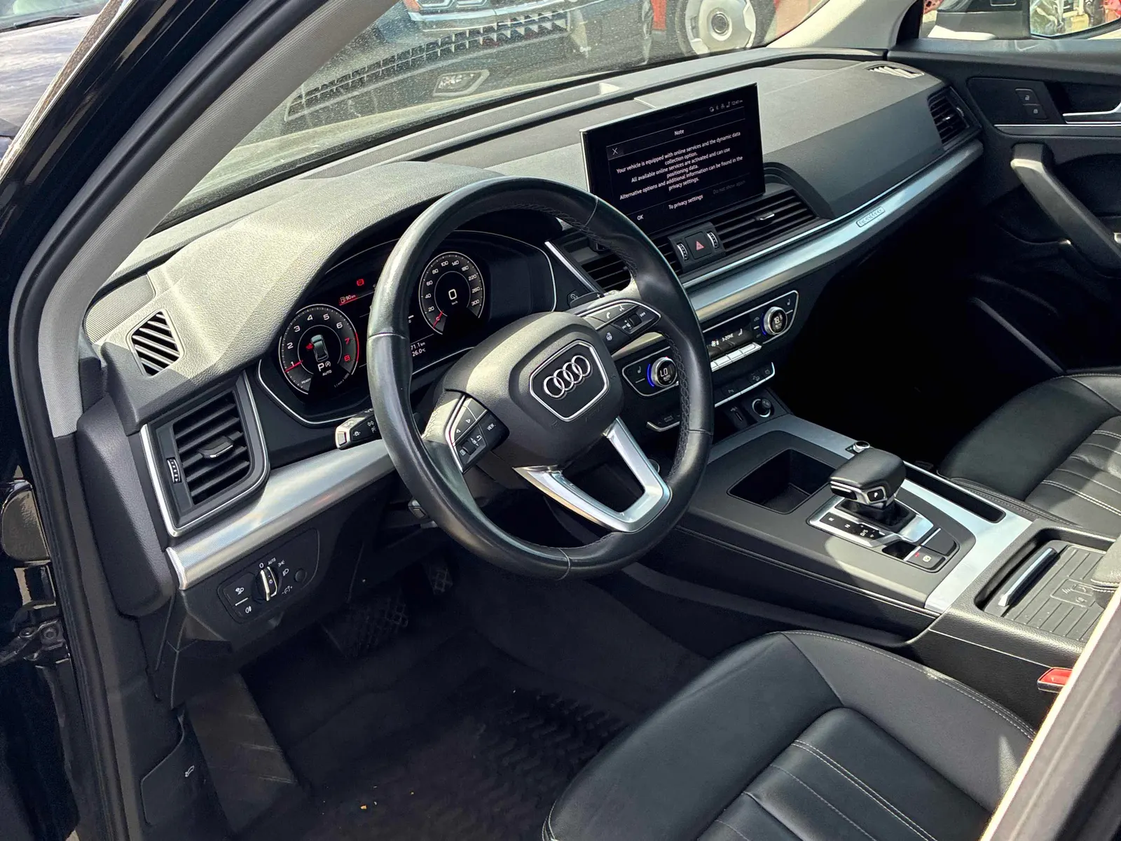 Interior driver side