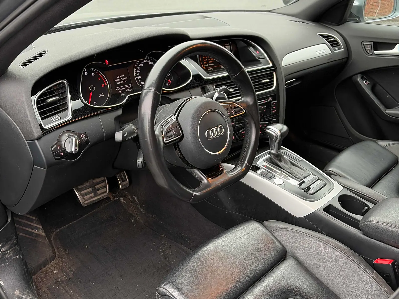 Interior driver side
