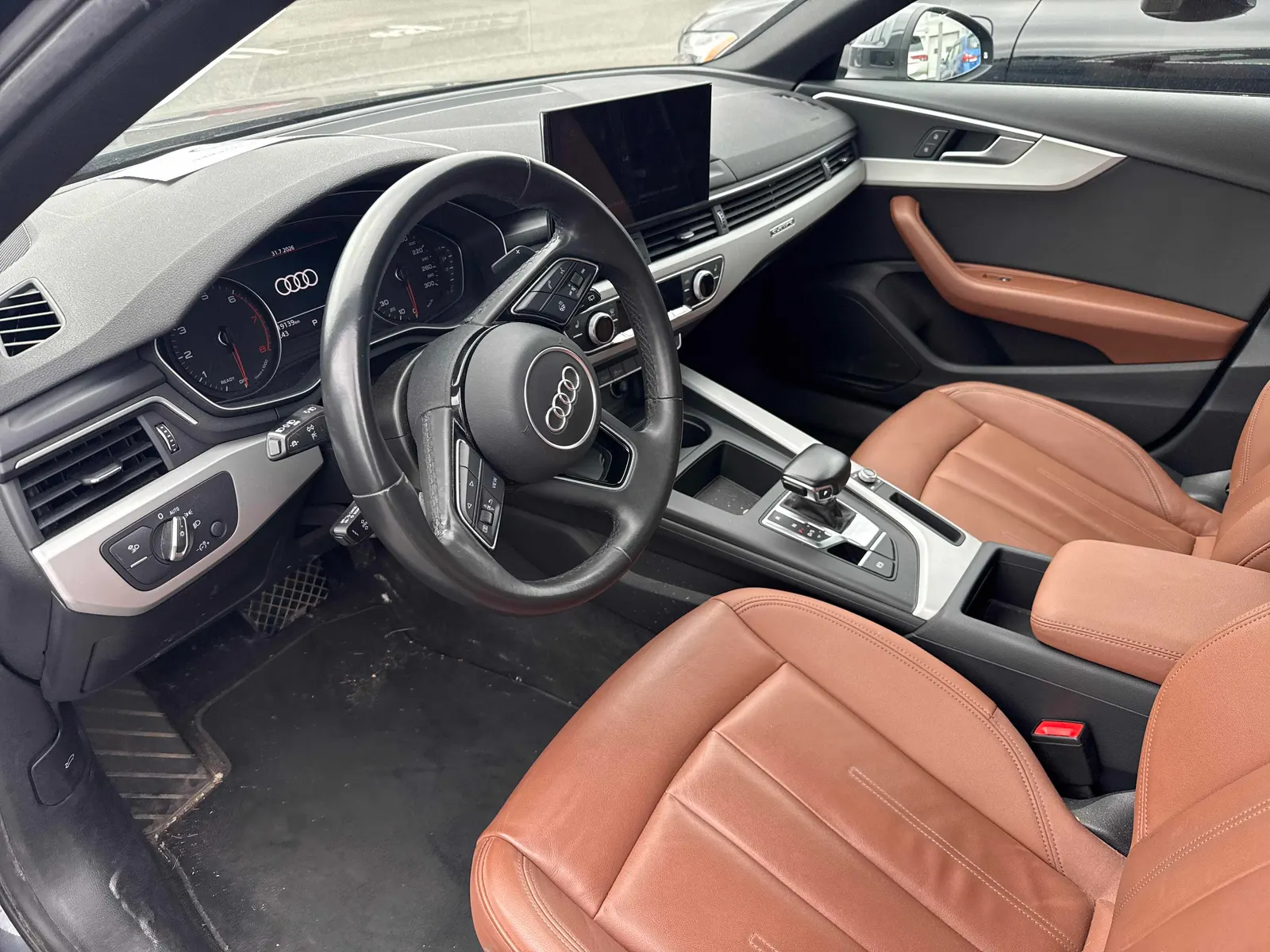 Interior driver side