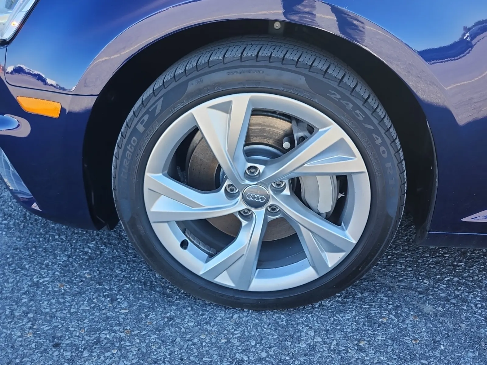 Front driver wheel/tire photo