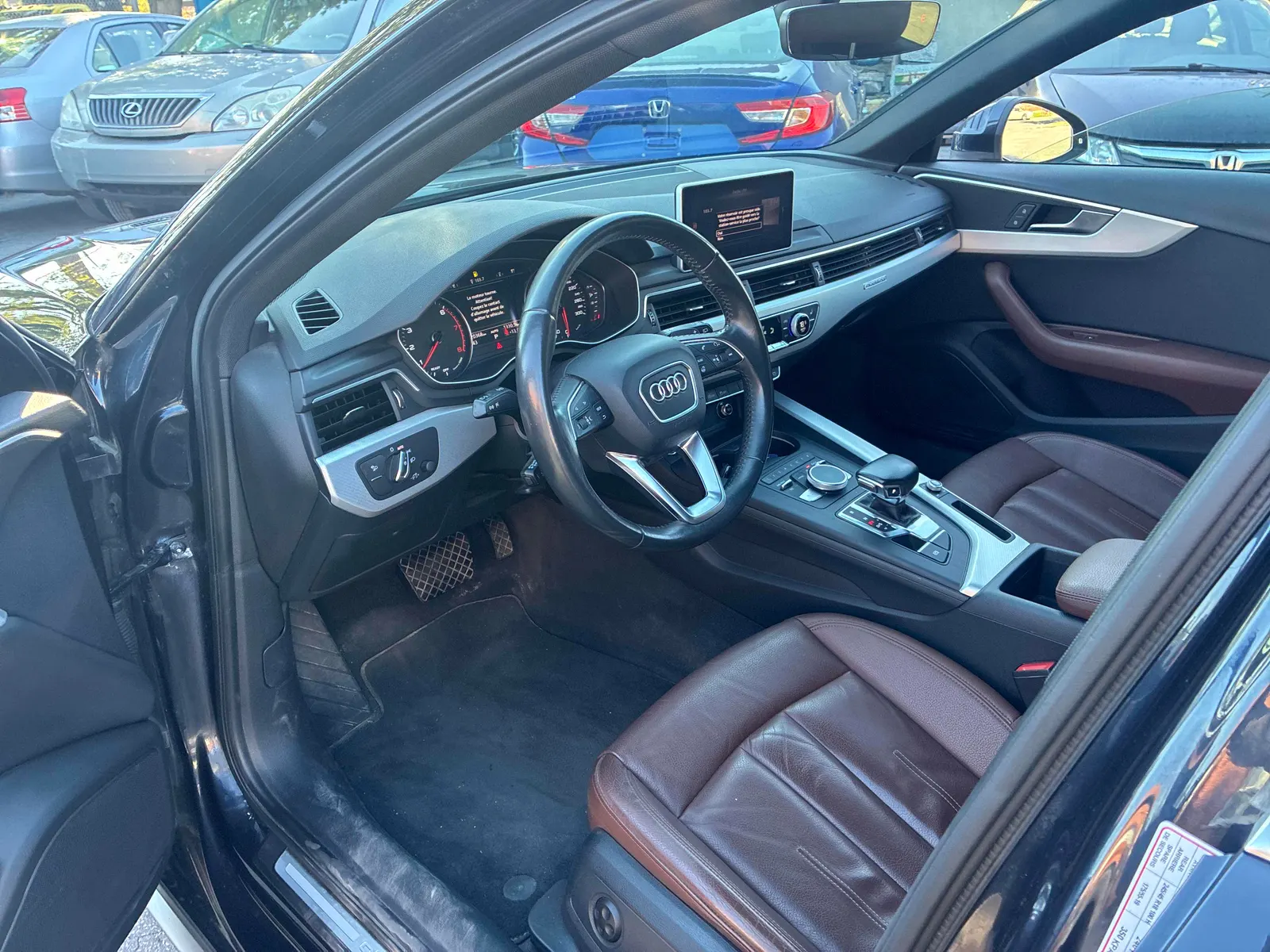 Interior driver side