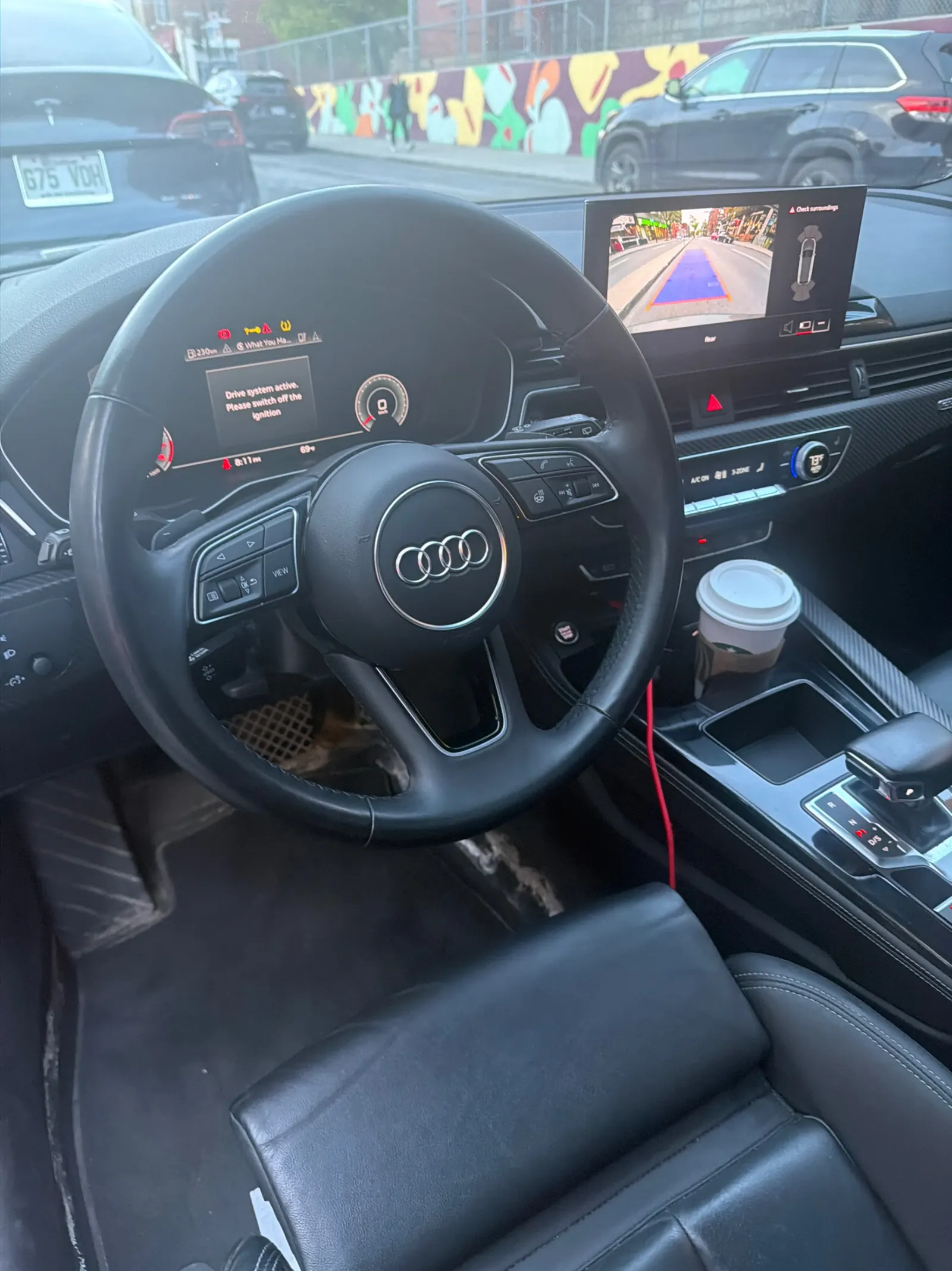 Interior driver side