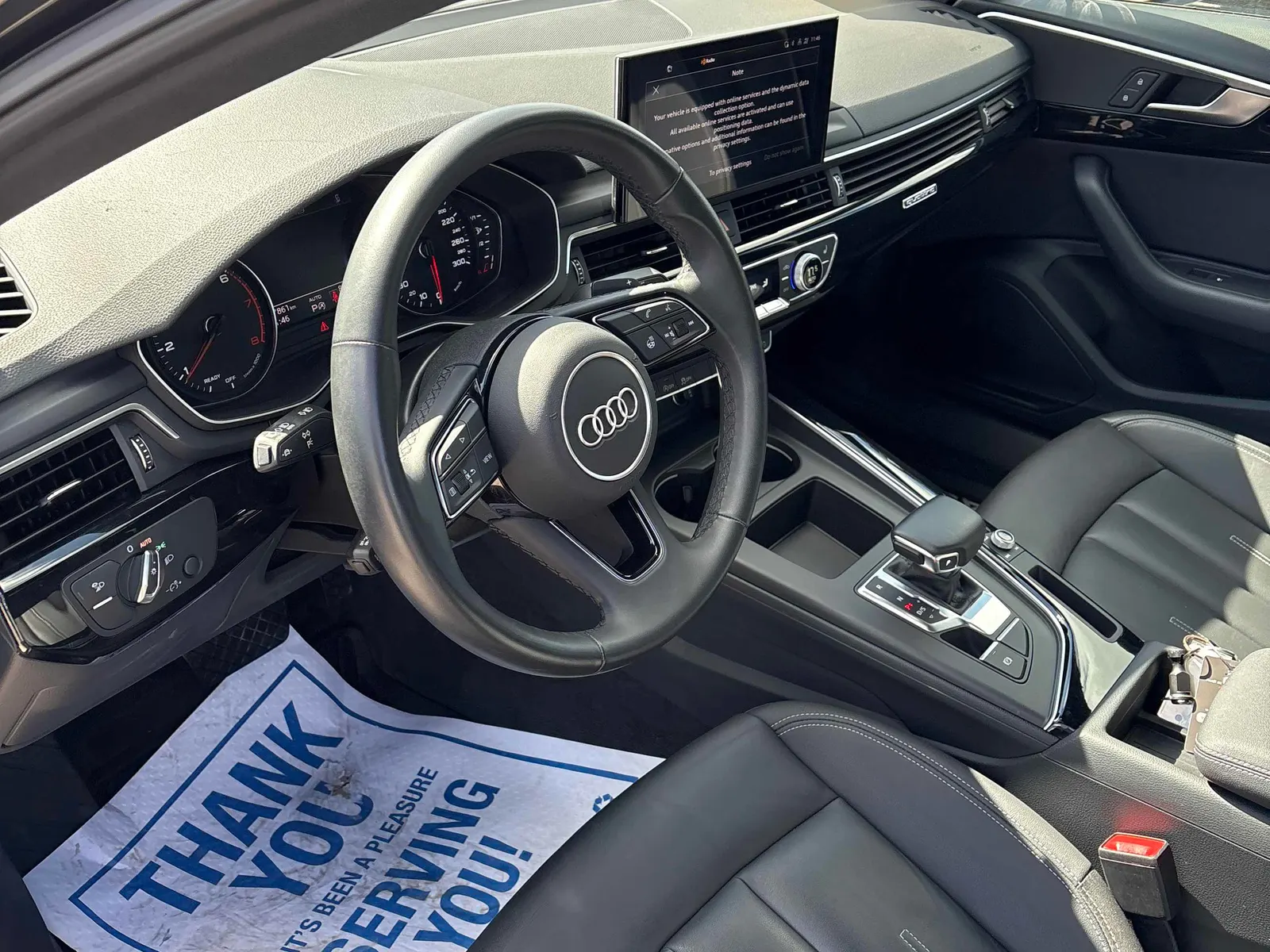 Interior driver side