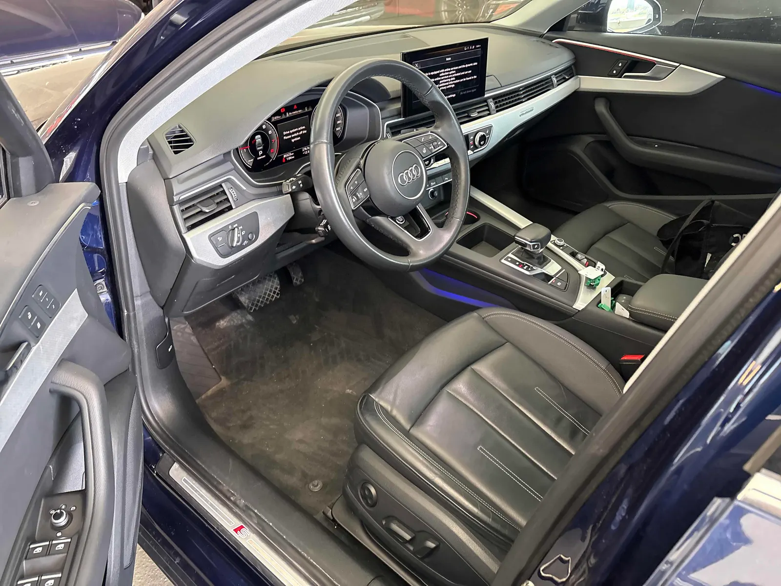 Interior driver side