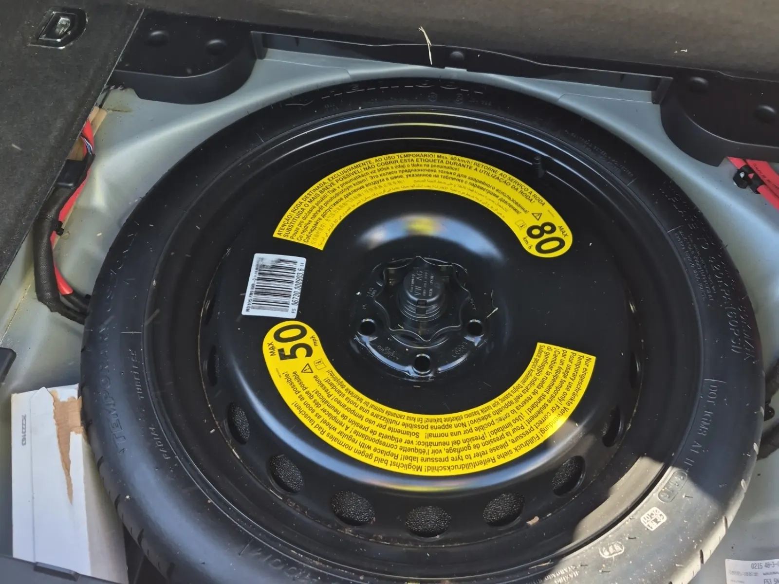 Spare Tire & Wheel Photo