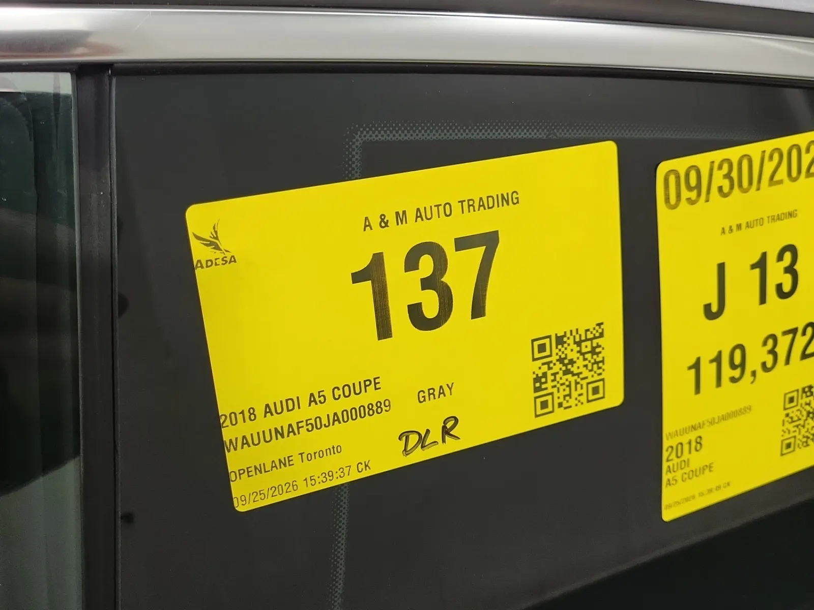 Inventory Label Photo