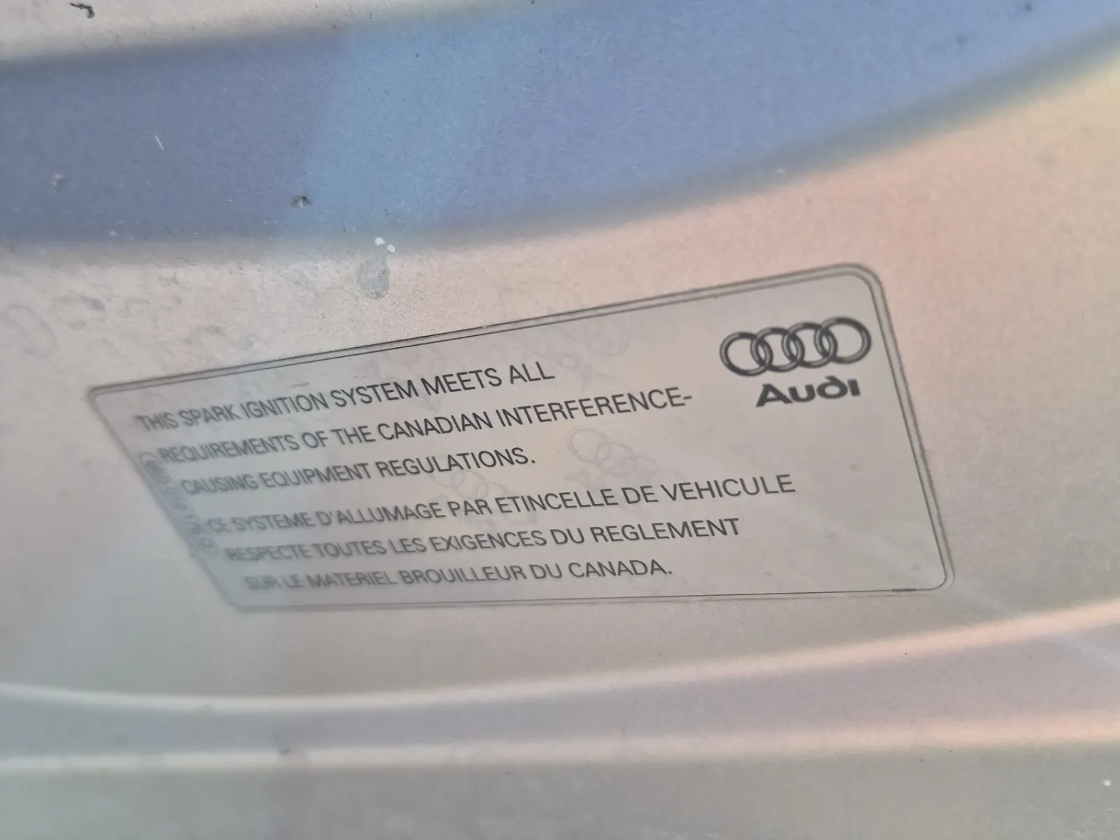 Emission Sticker Photo