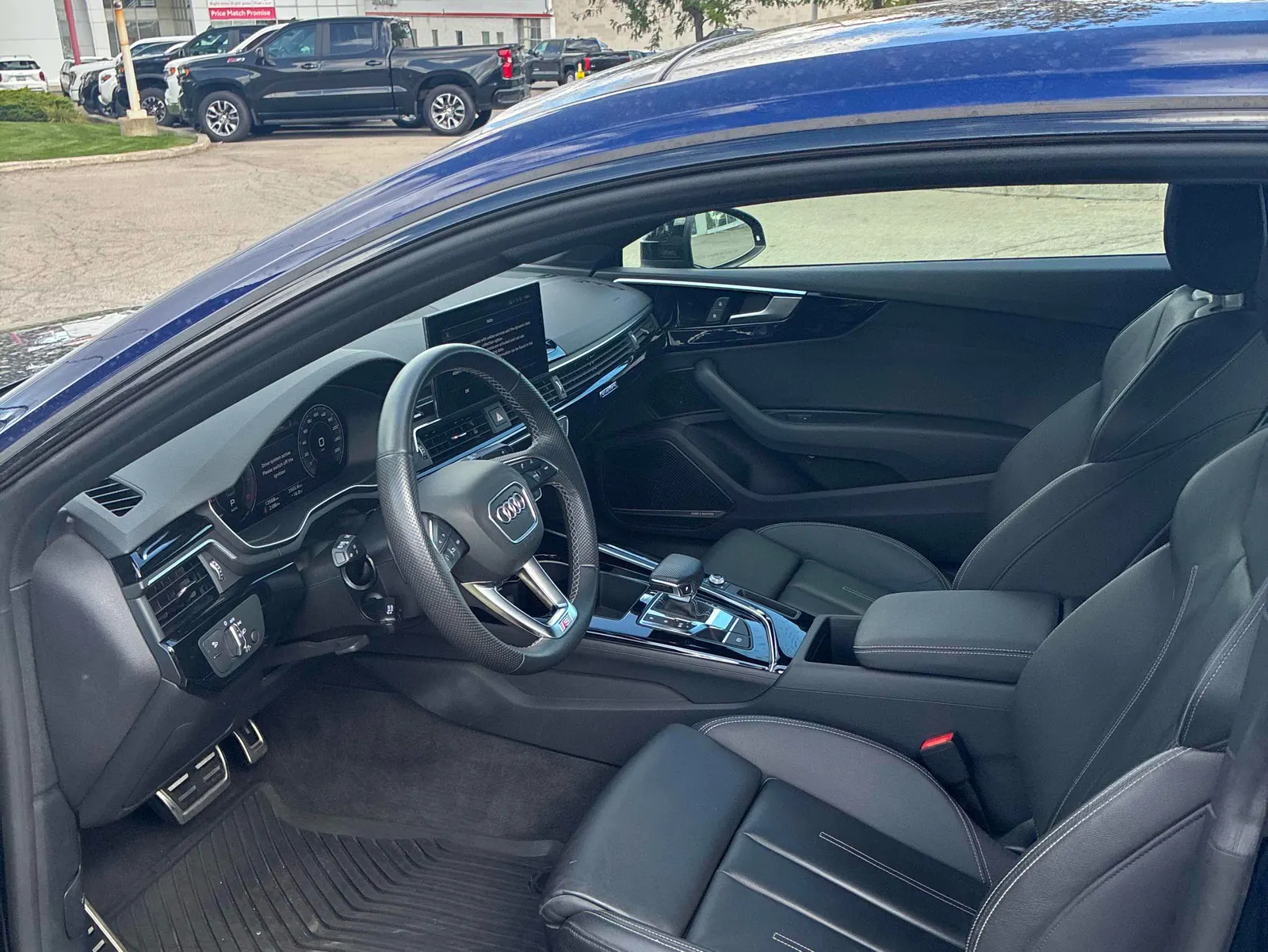 Interior driver side