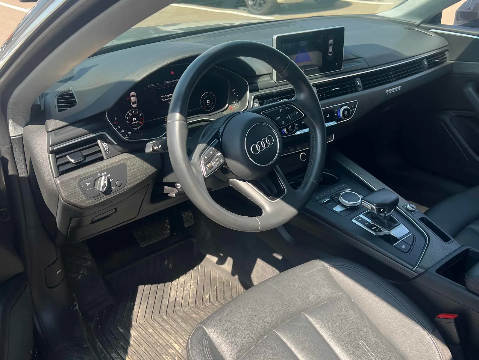 Interior driver side