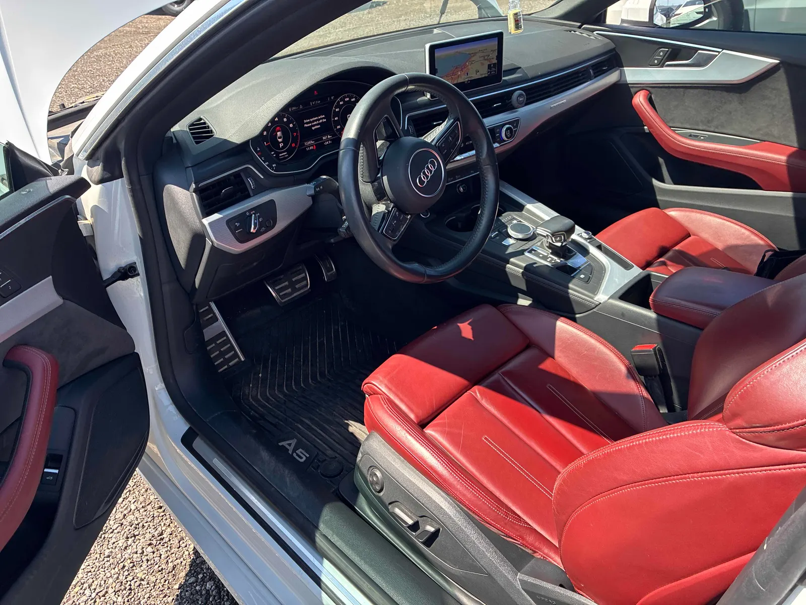 Interior driver side