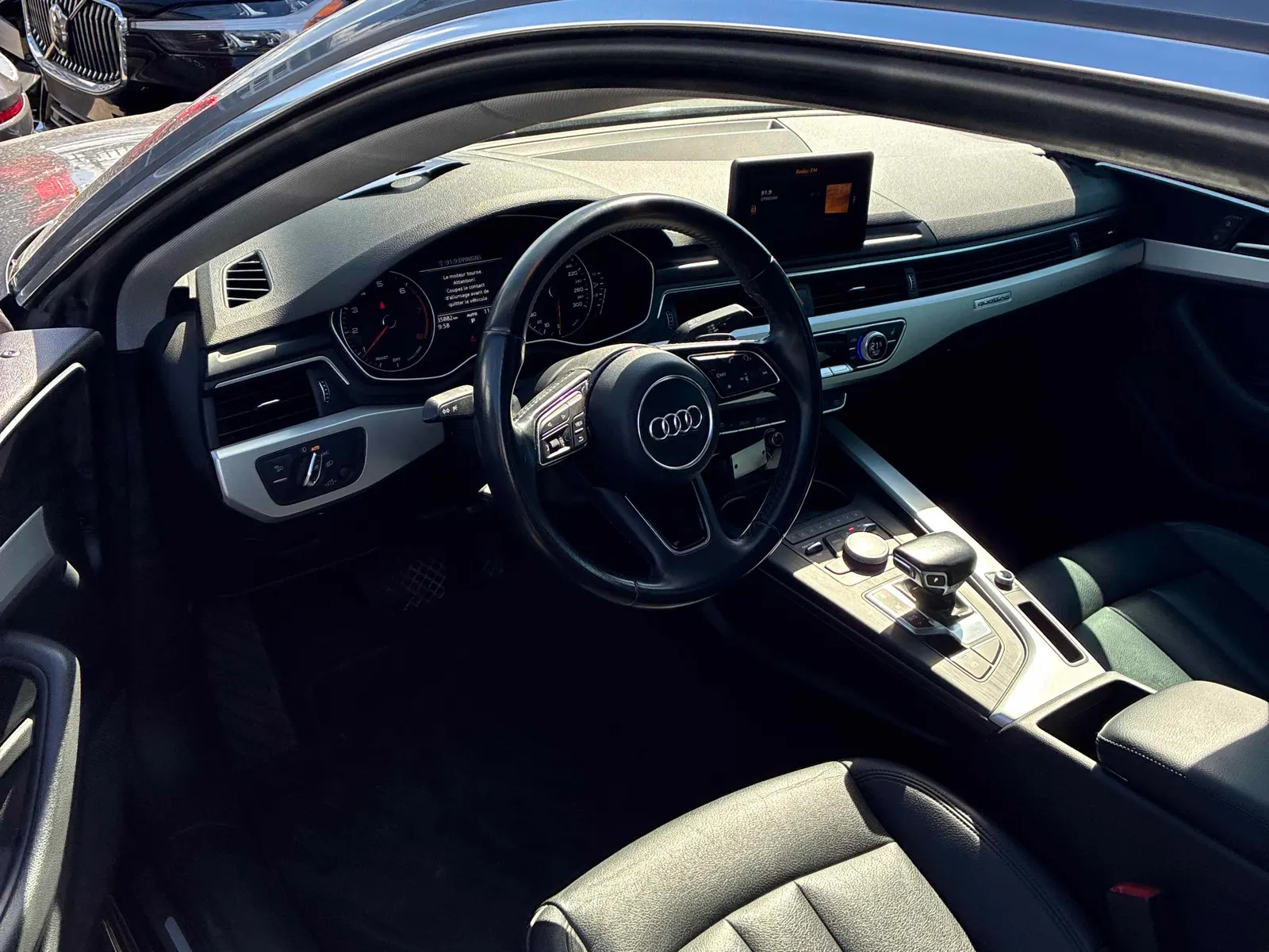 Interior driver side