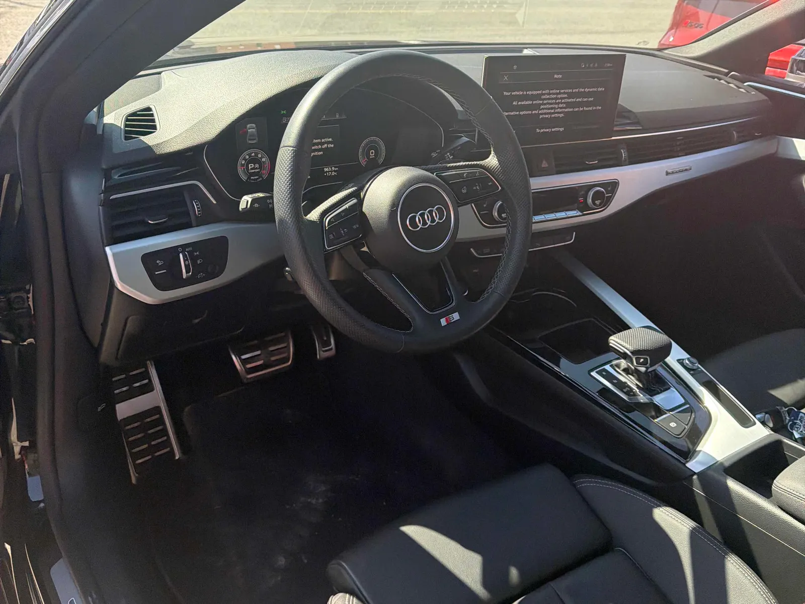 Interior driver side