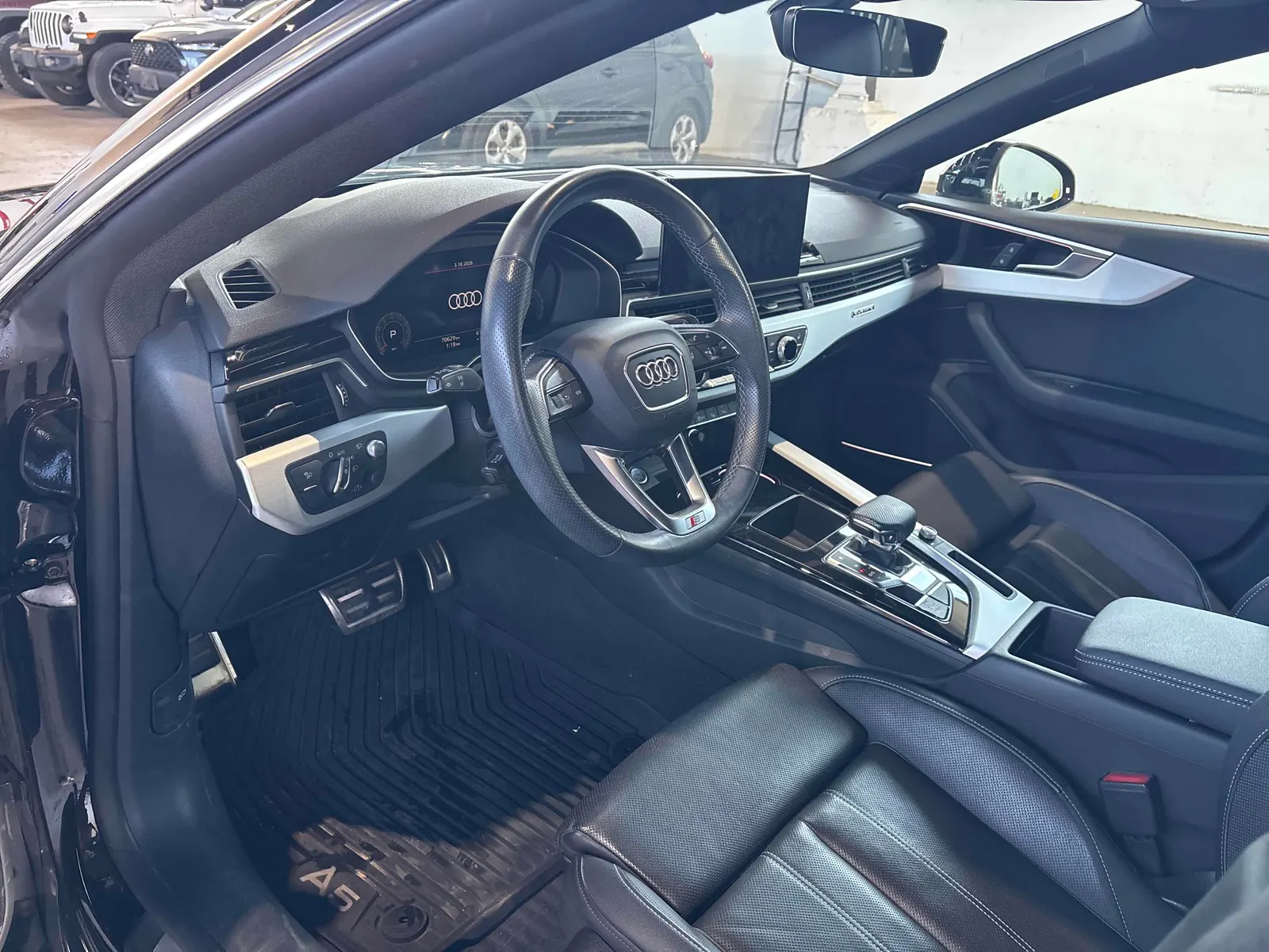 Interior driver side