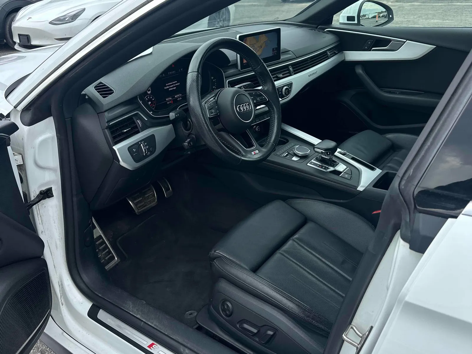 Interior driver side