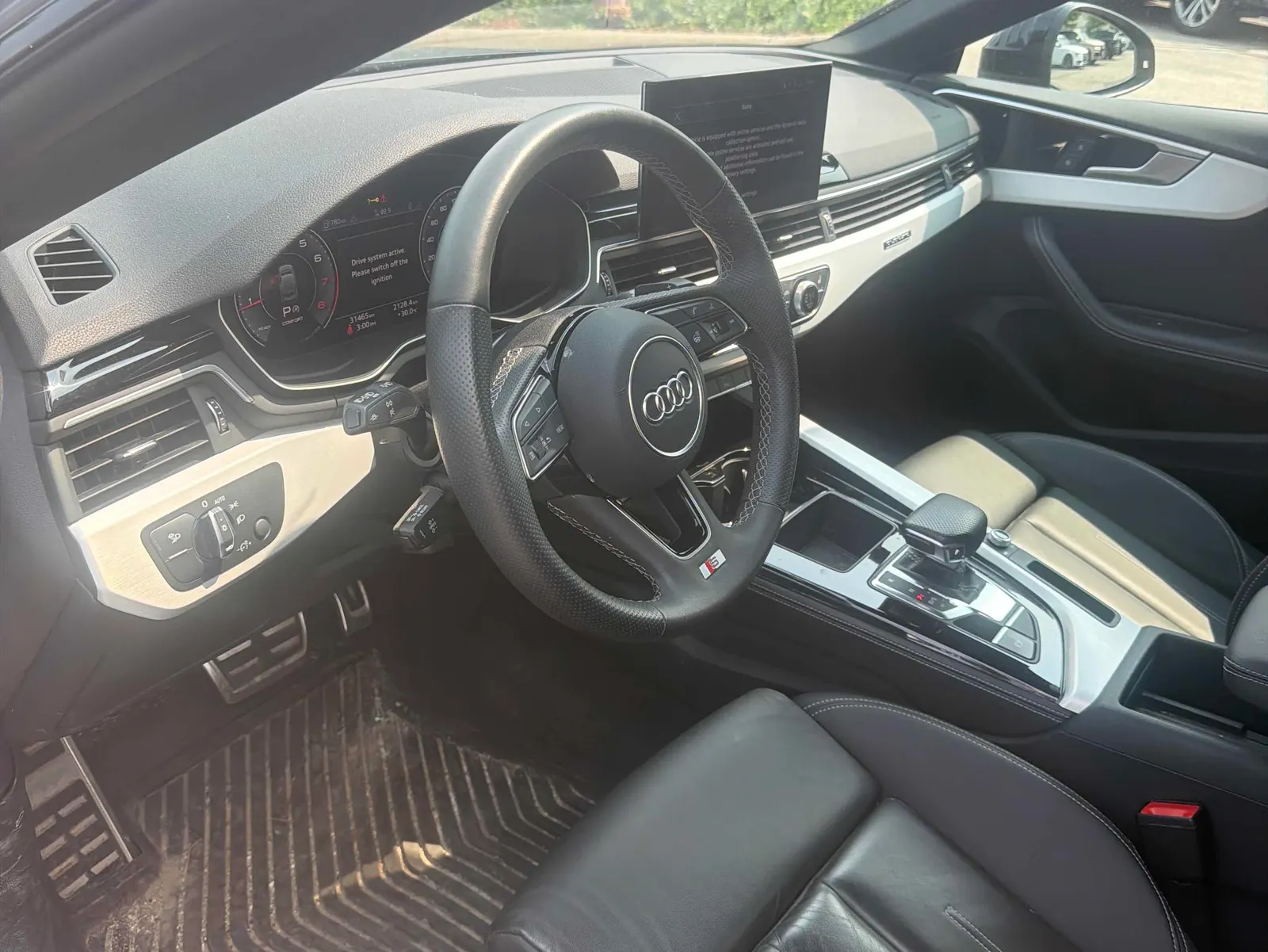 Interior driver side