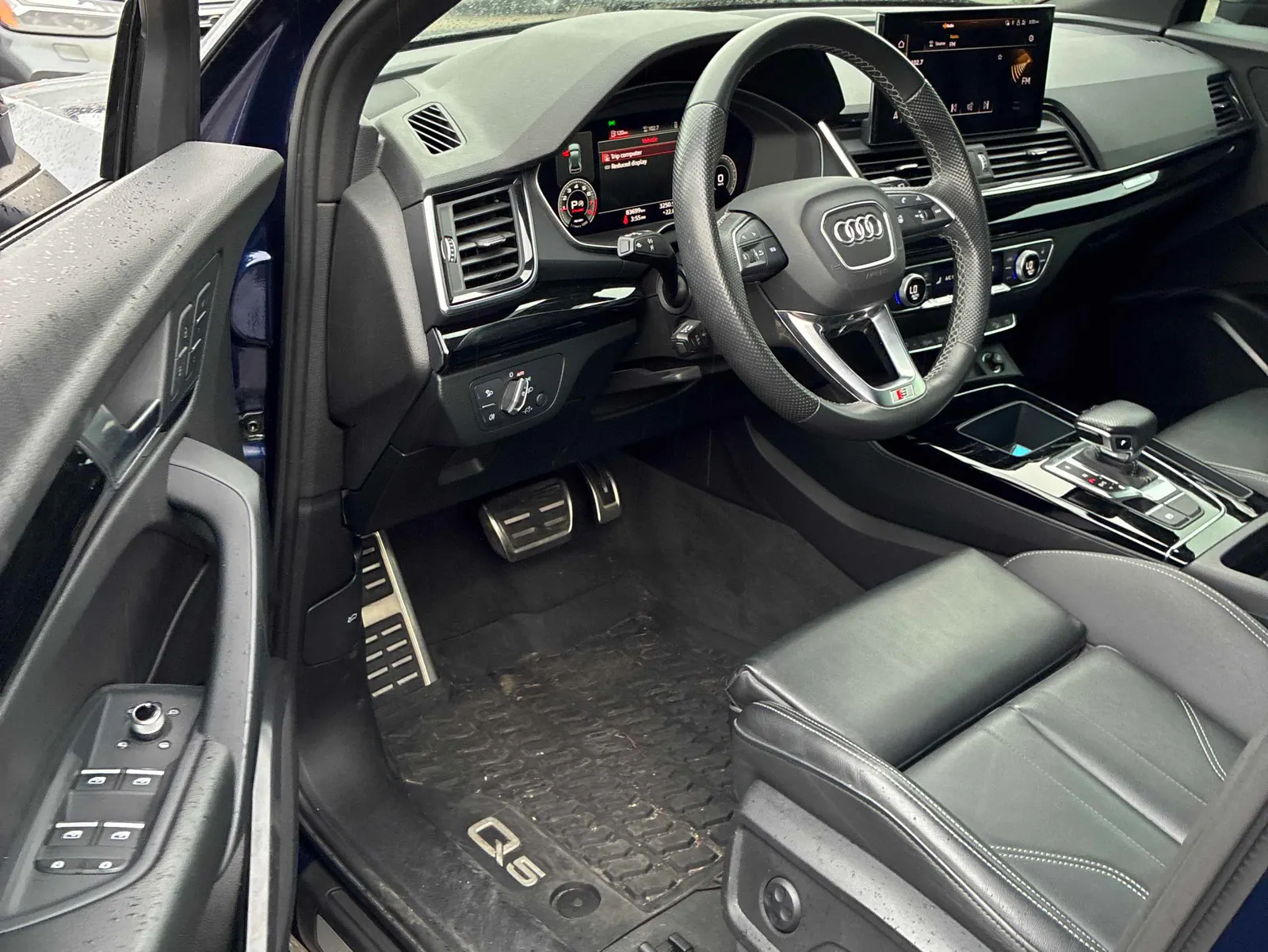 Interior driver side