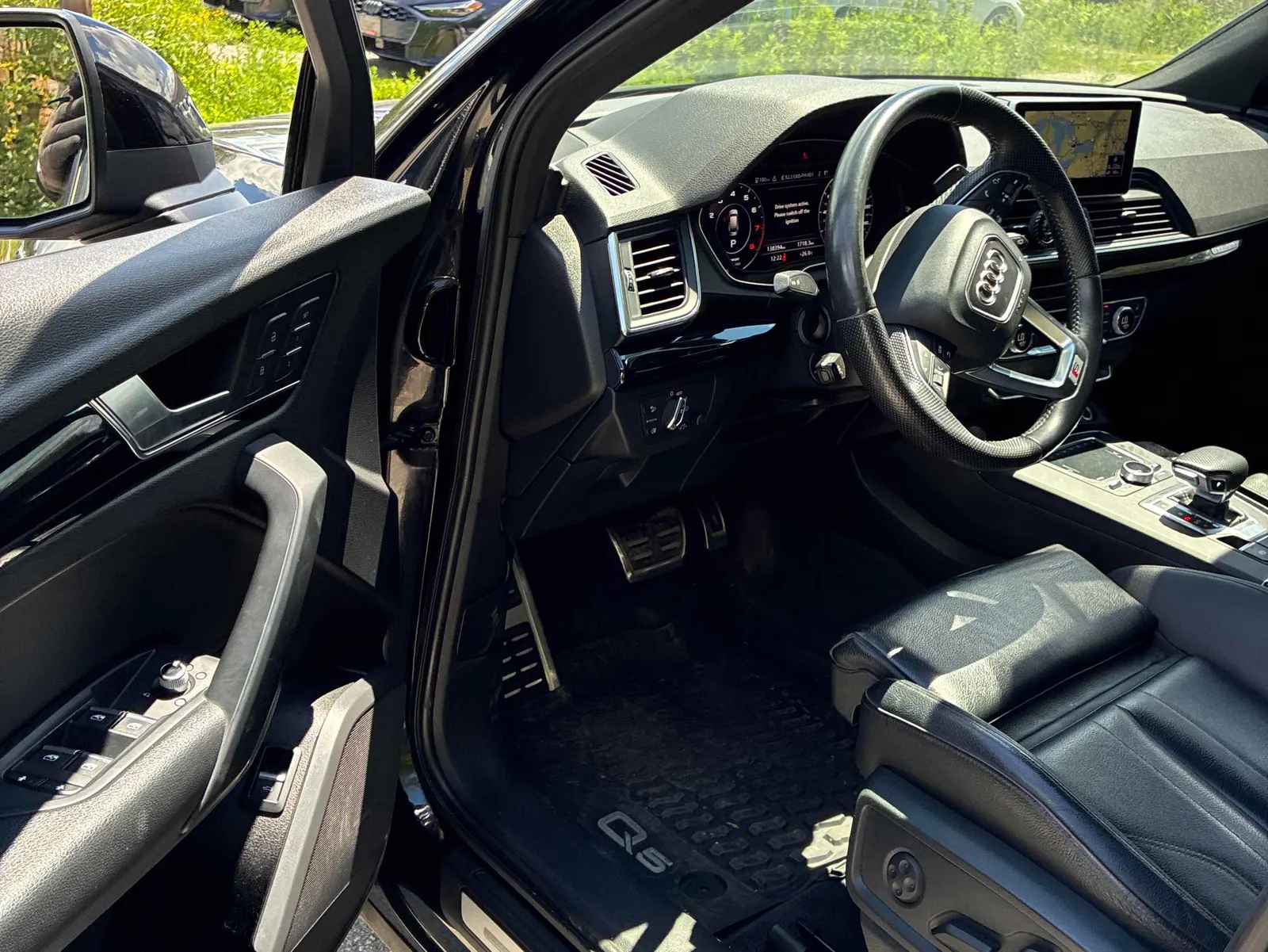 Interior driver side