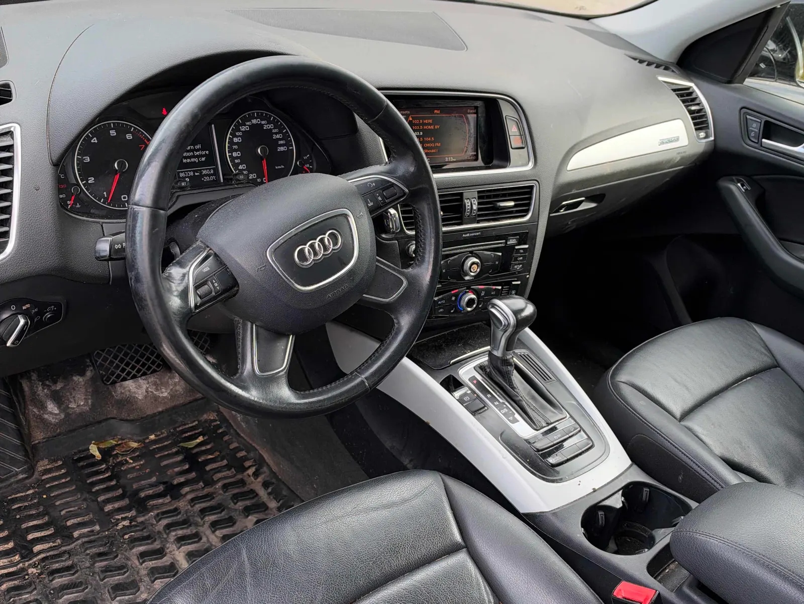 Interior driver side