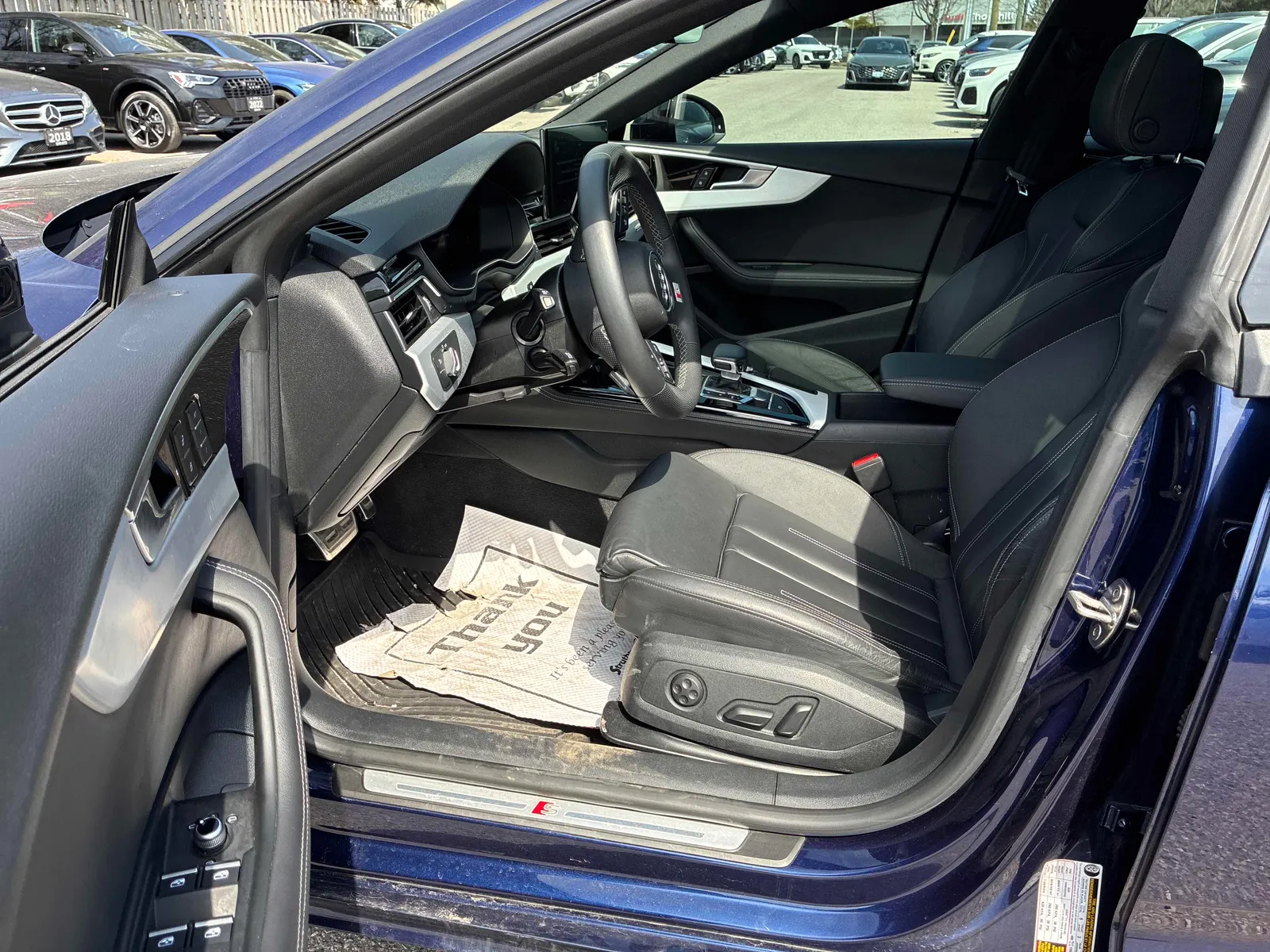 Interior driver side