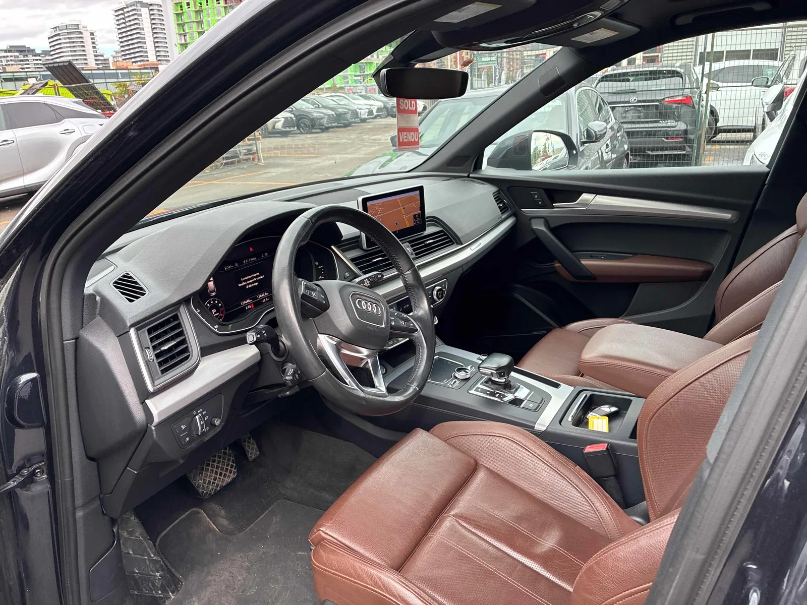 Interior driver side