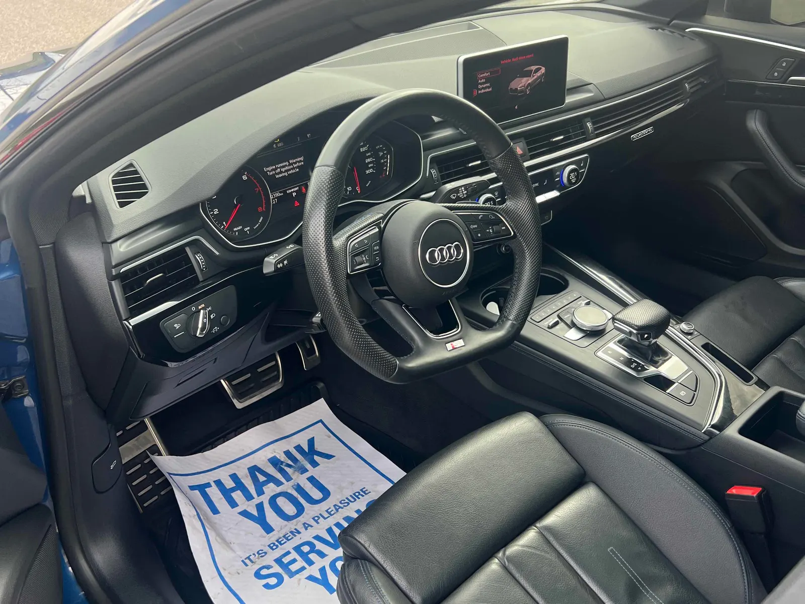 Interior driver side