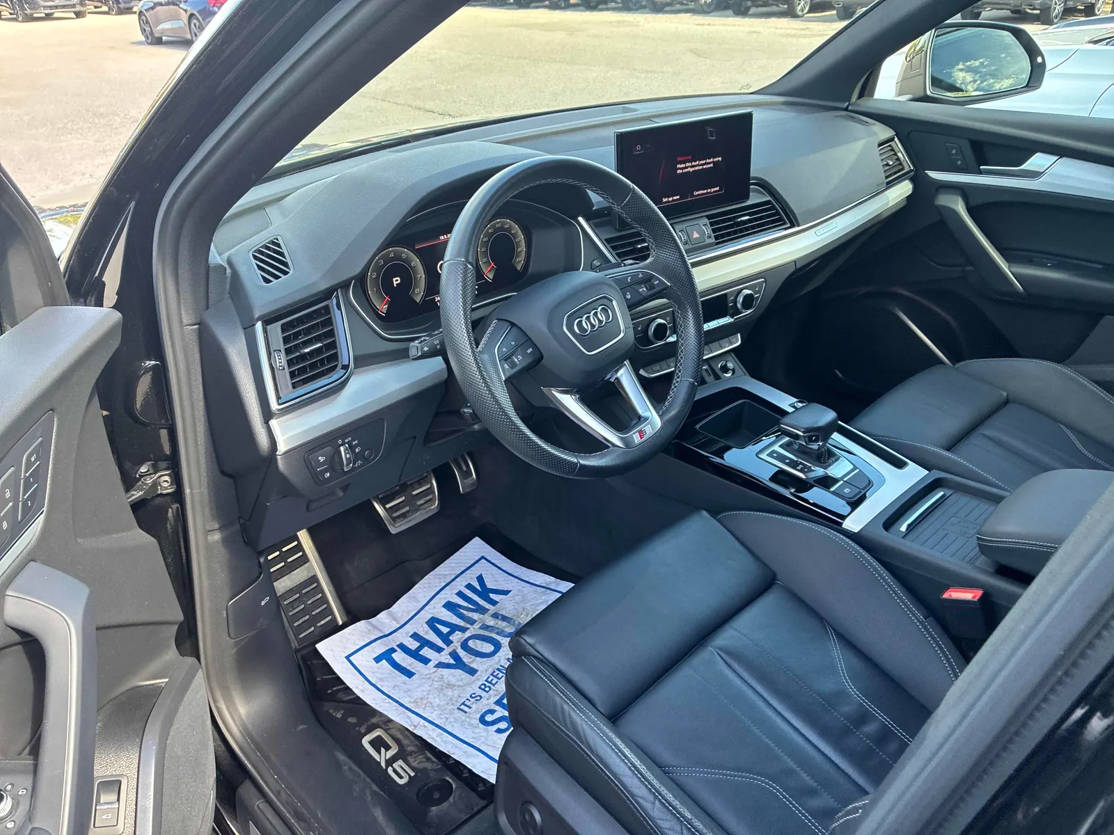 Interior driver side