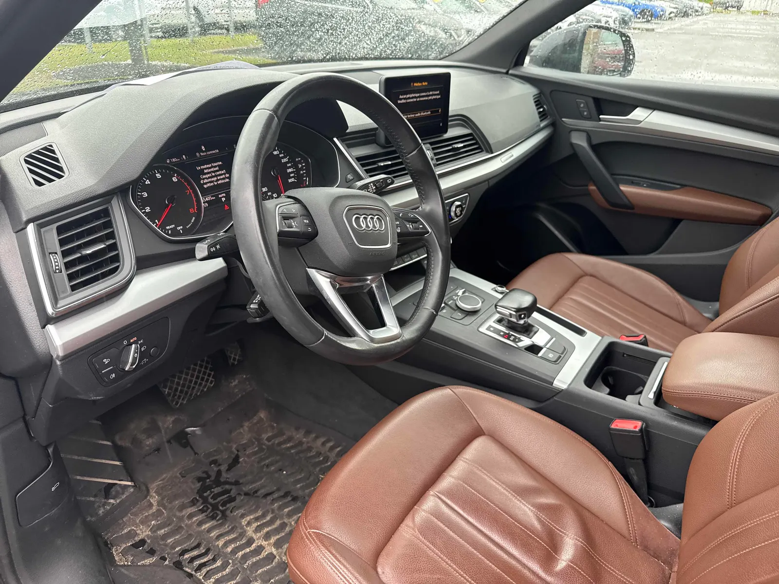 Interior driver side