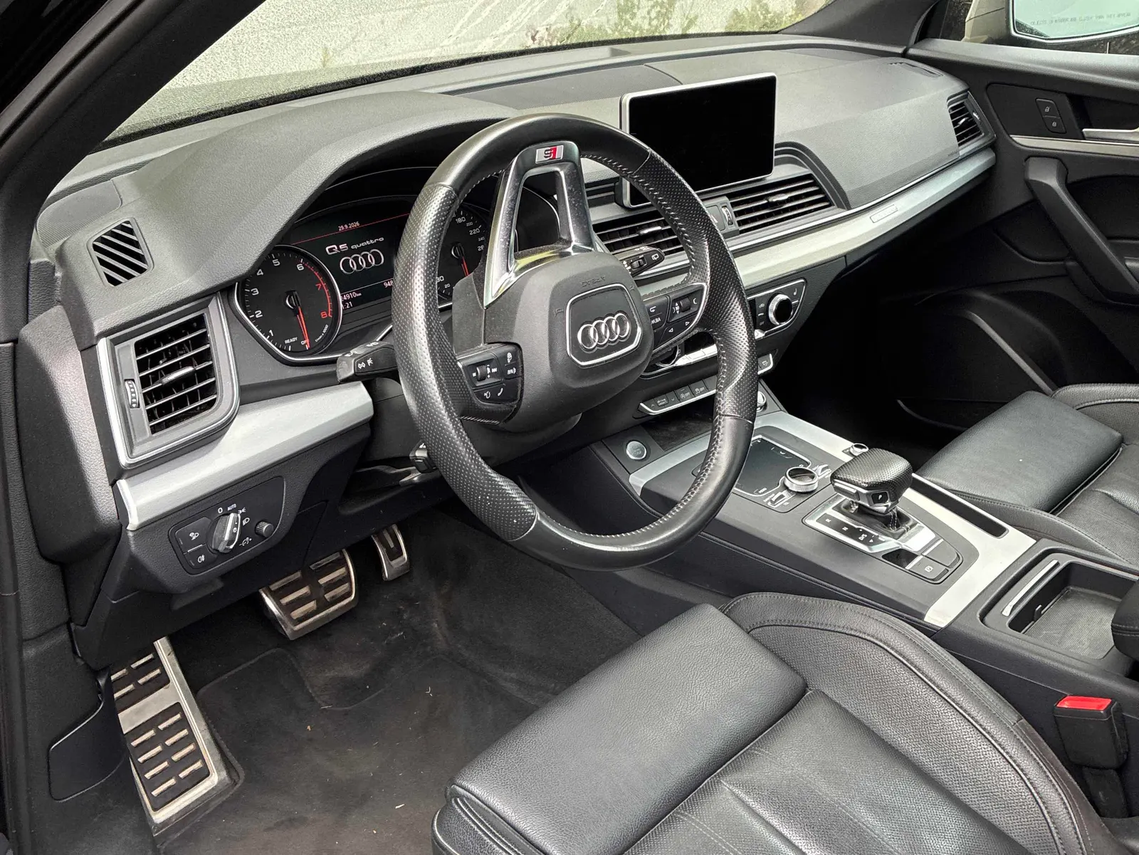 Interior driver side