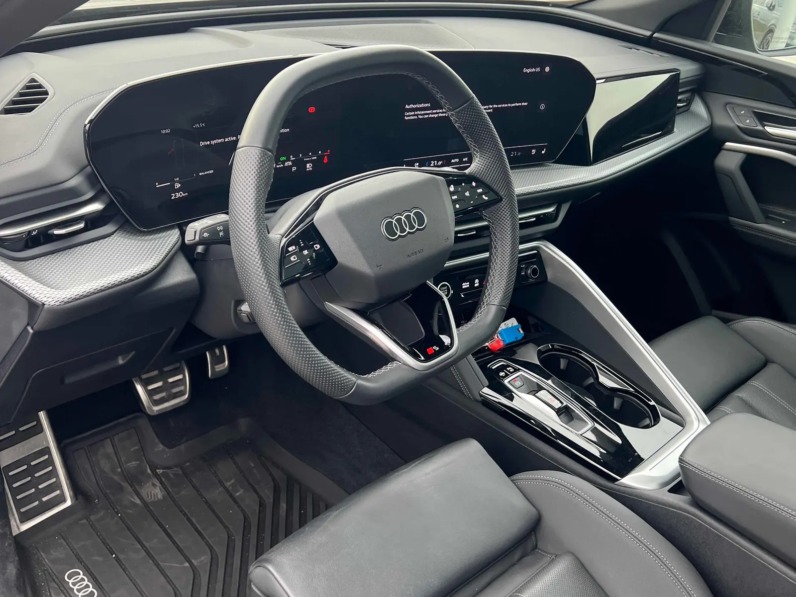 Interior driver side