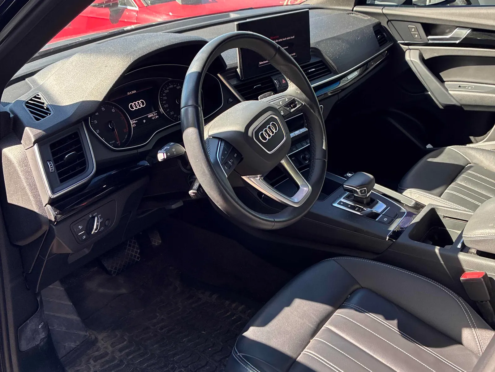 Interior driver side